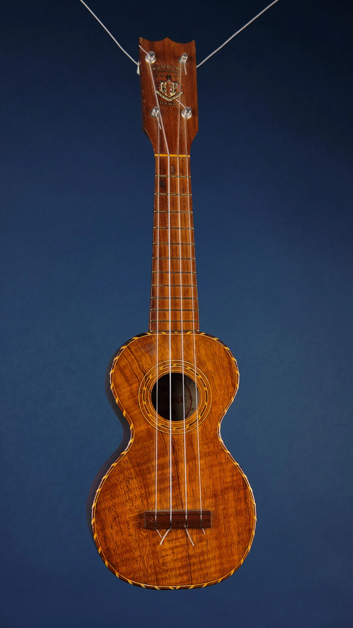 1920s Kumalae Gold Award Soprano Ukulele Koa - Image 10