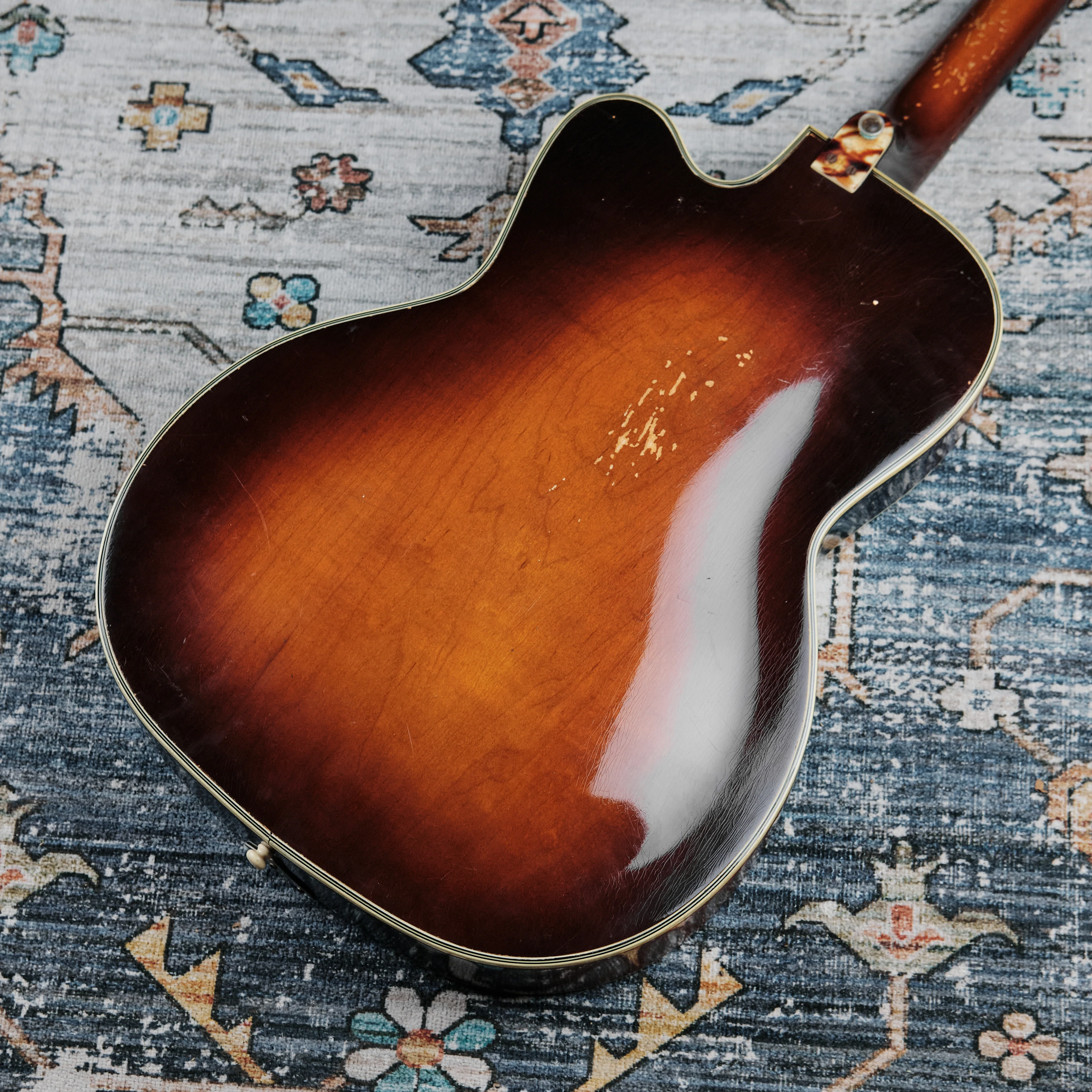 1950s Kay Pro Bass Sunburst - Image 3