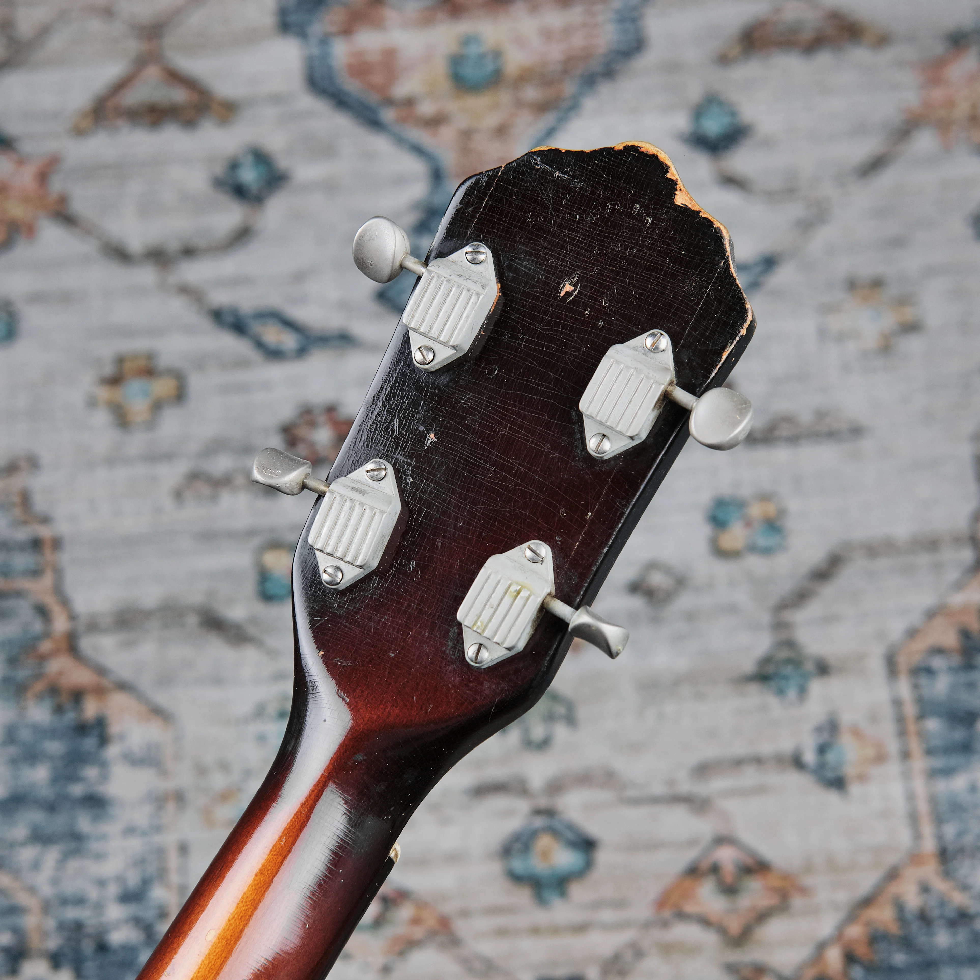 1950s Kay Pro Bass Sunburst - Image 4
