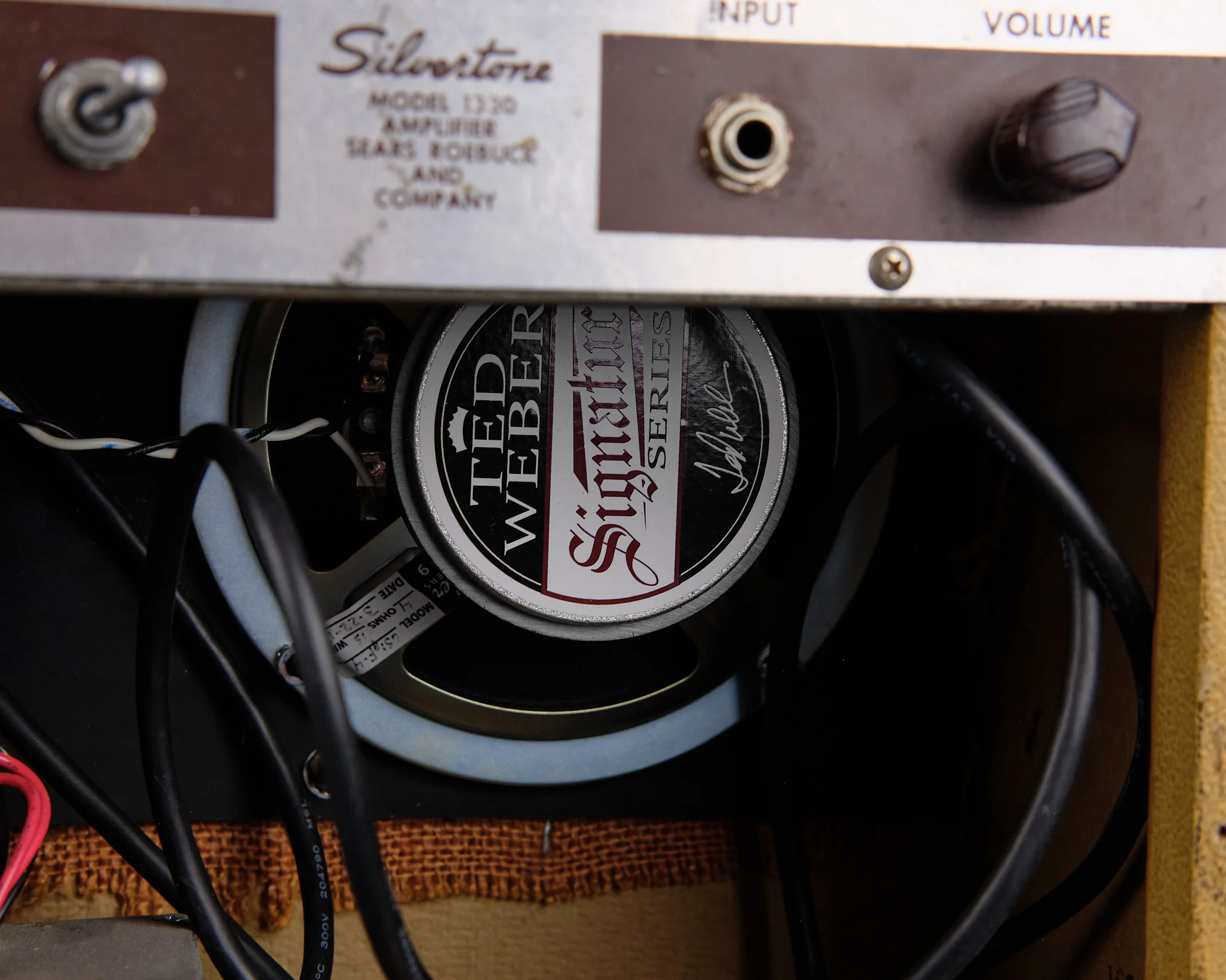 1950s Silvertone 1330 1x6" Combo Amp - Image 4