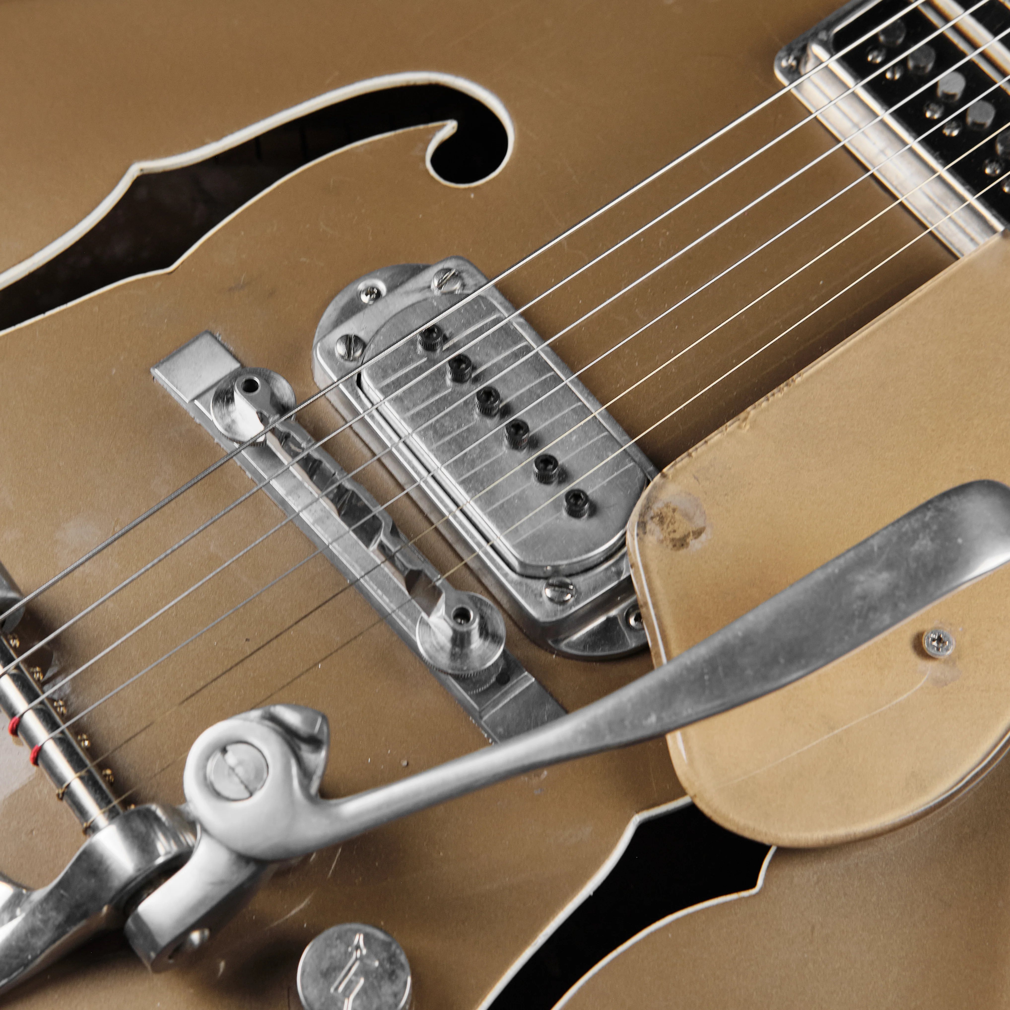 1954 Gretsch 6189 Streamliner Jaguar Tan - Image 9
