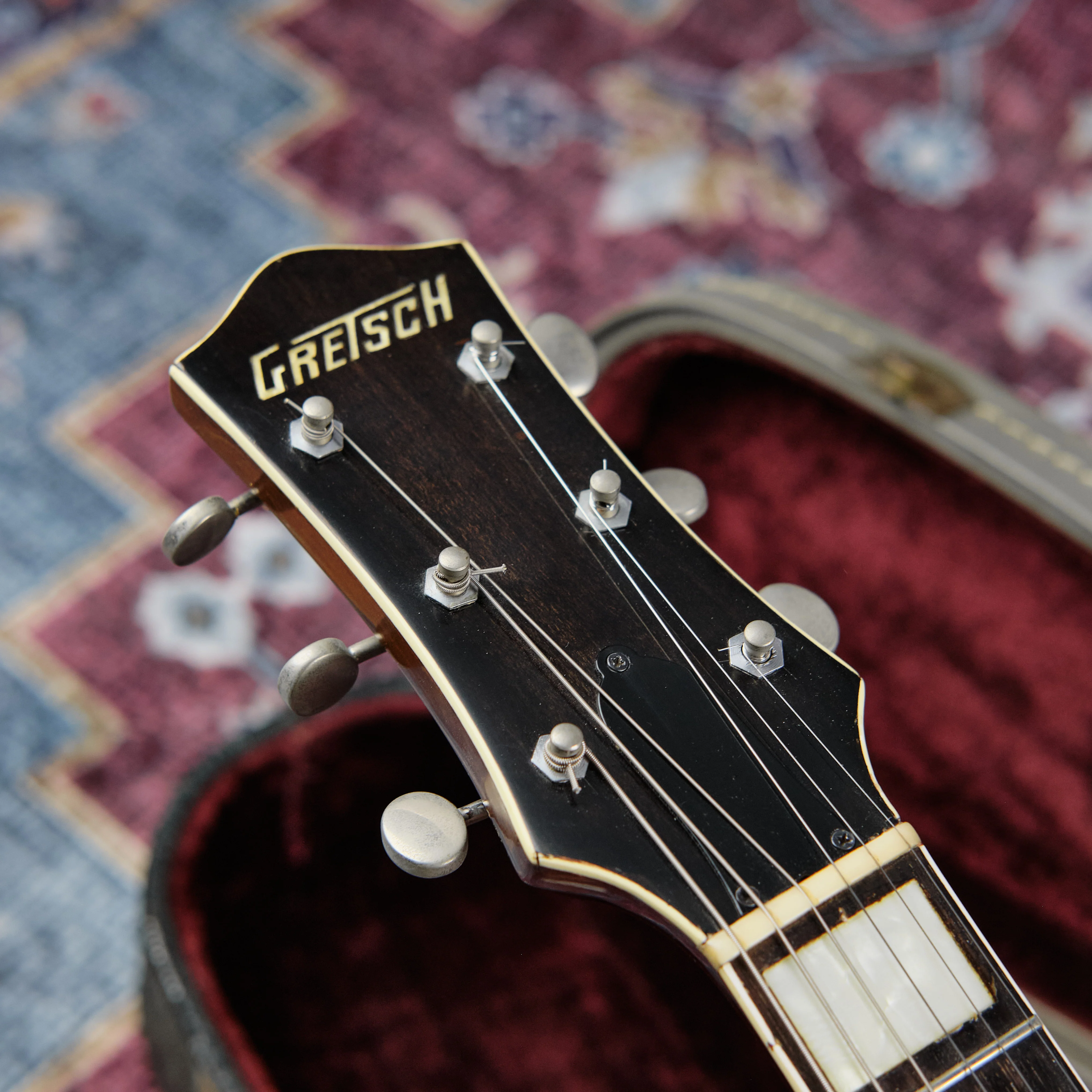 1955 Gretsch Duo Jet 6128 Jet Black - Image 2