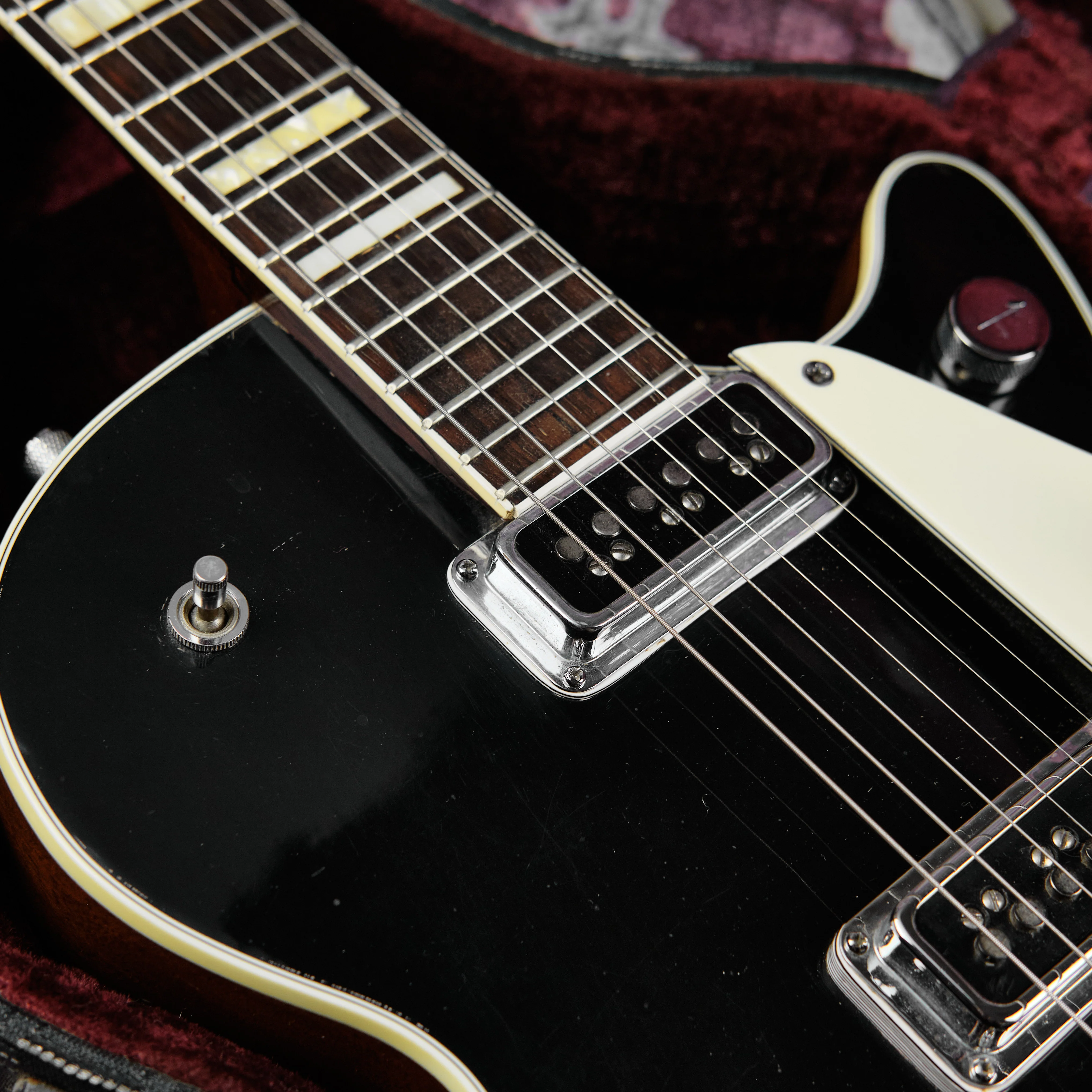 1955 Gretsch Duo Jet 6128 Jet Black - Image 5