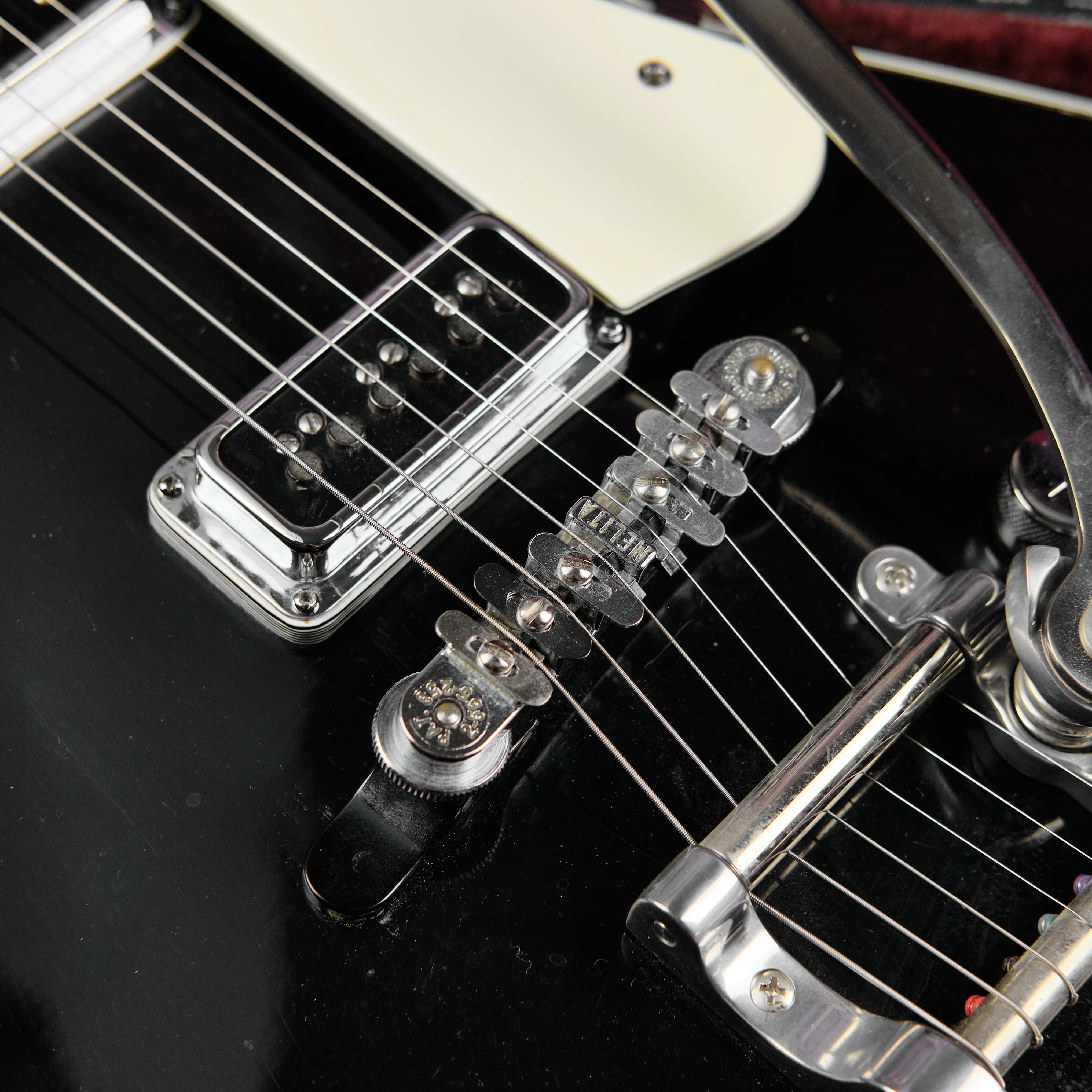1955 Gretsch Duo Jet 6128 Jet Black - Image 6
