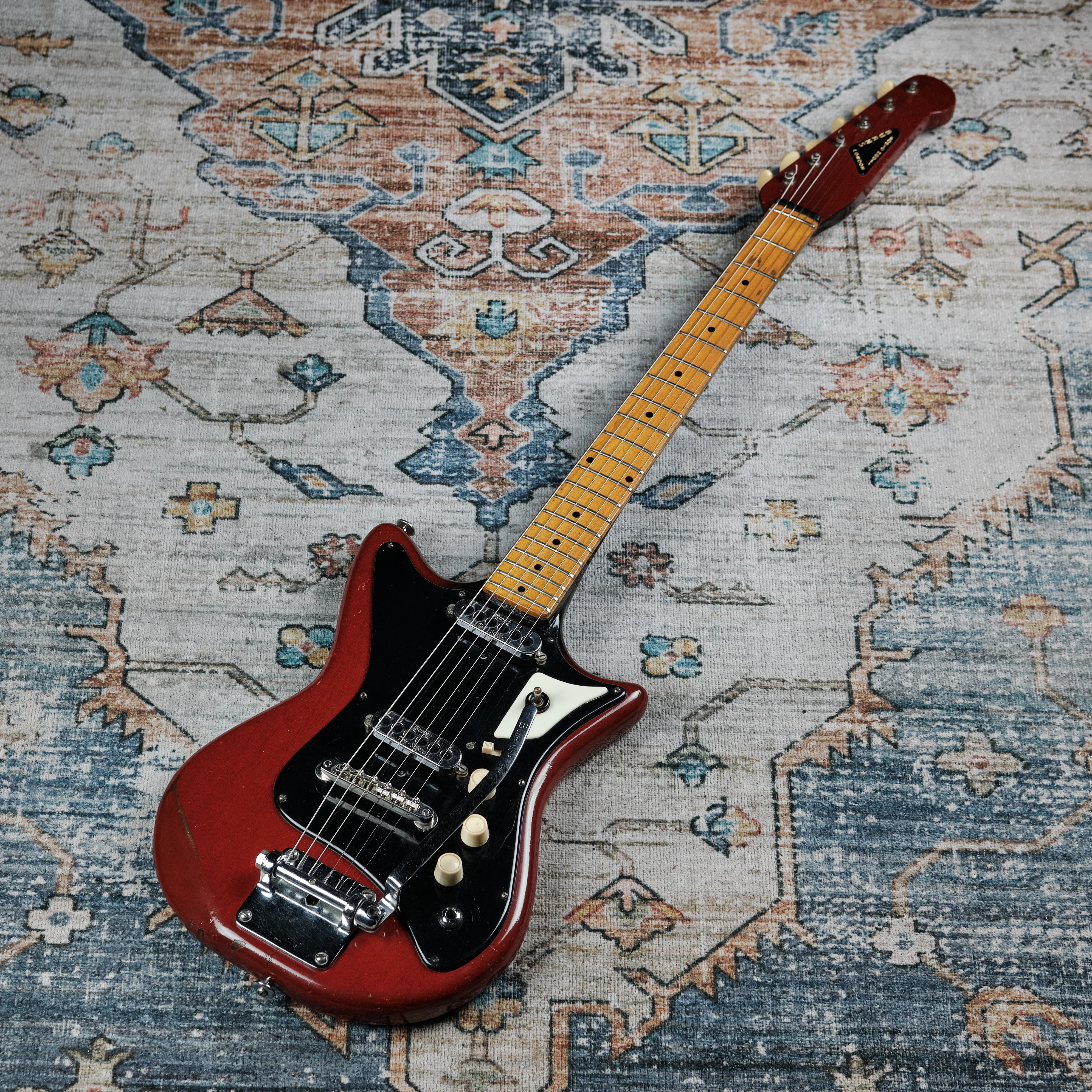 1960 Burns Sonic Transparent Red - Image 4