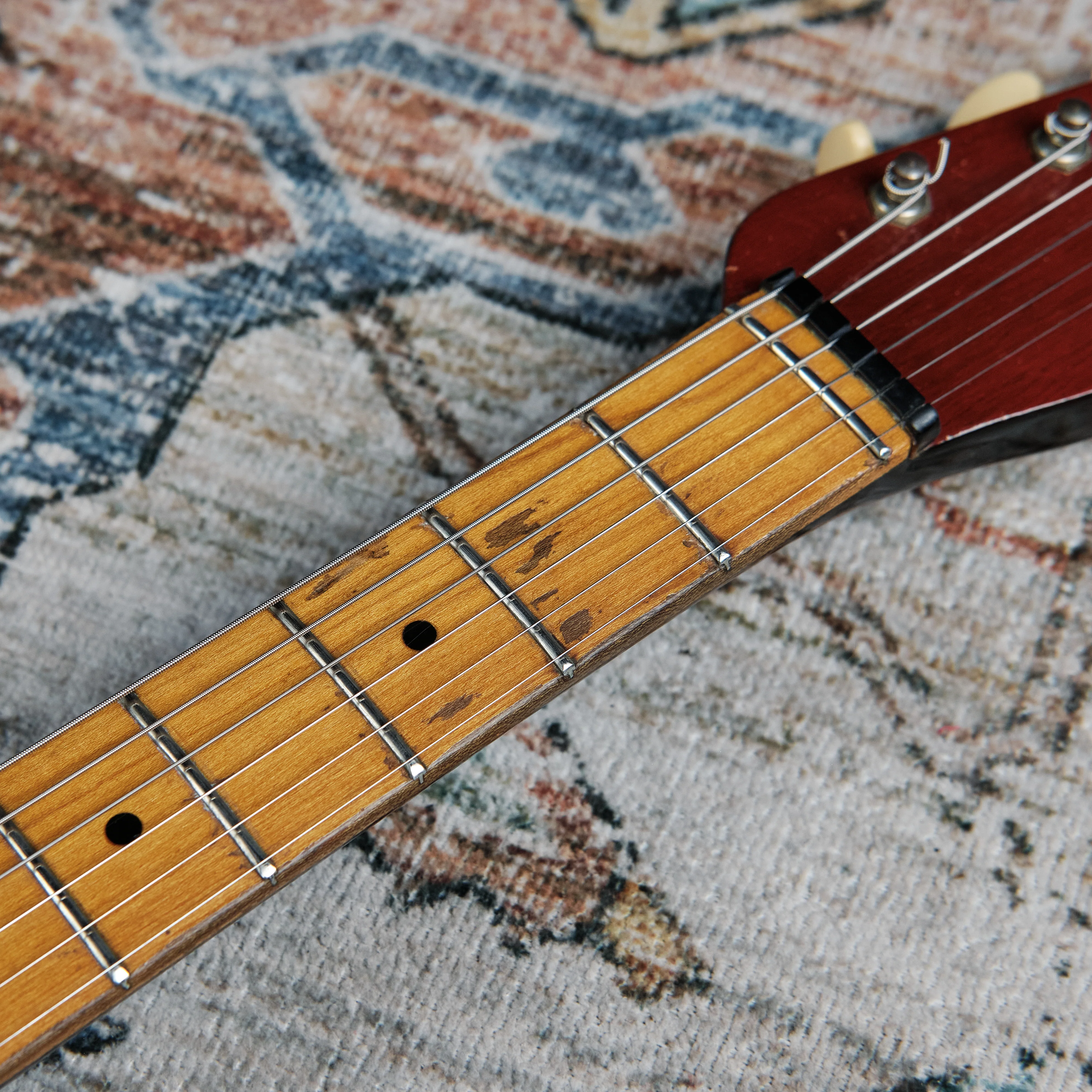 1960 Burns Sonic Transparent Red - Image 8