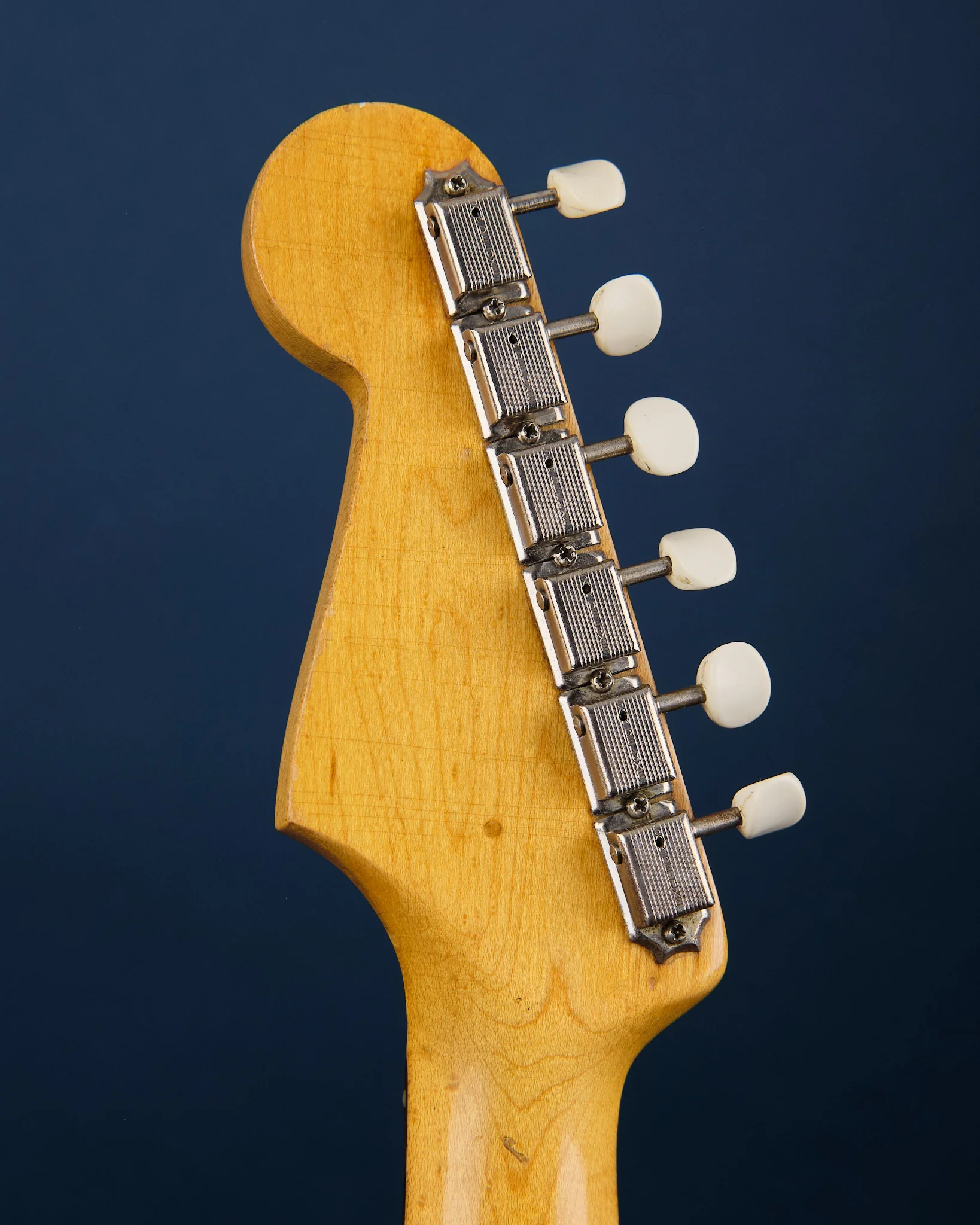 1961 Fender Musicmaster Desert Sand Refin - Image 7
