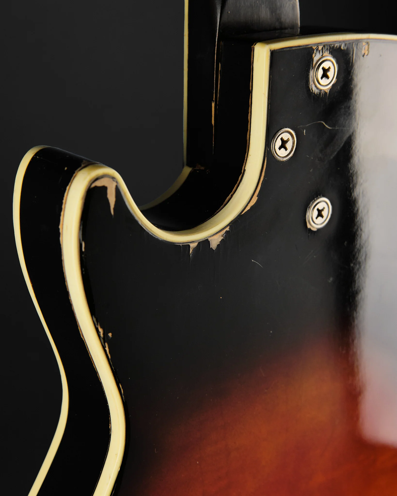 1960s Harmony H-47 Stratotone Mercury Sunburst - Image 13