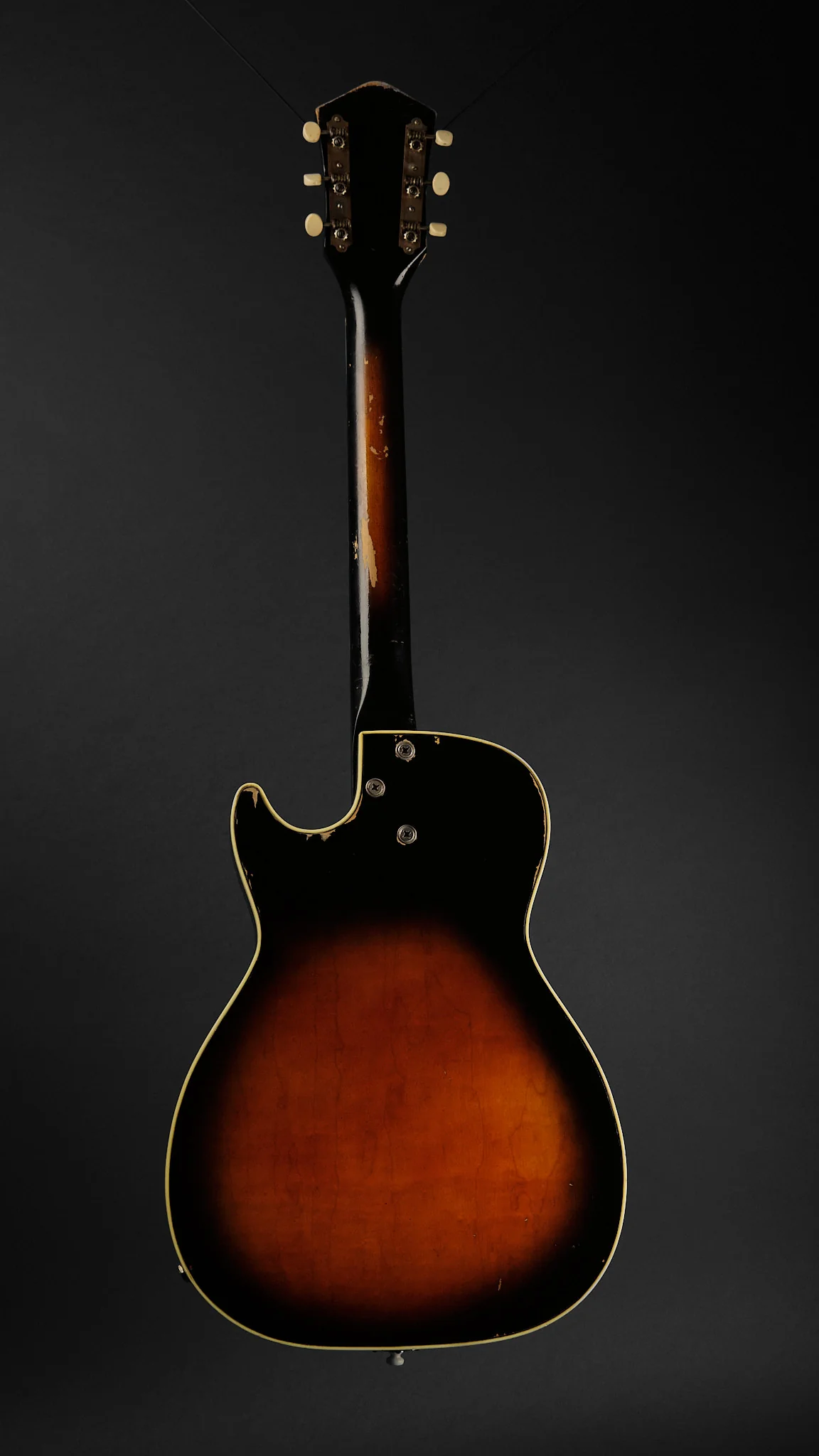 1960s Harmony H-47 Stratotone Mercury Sunburst - Image 5