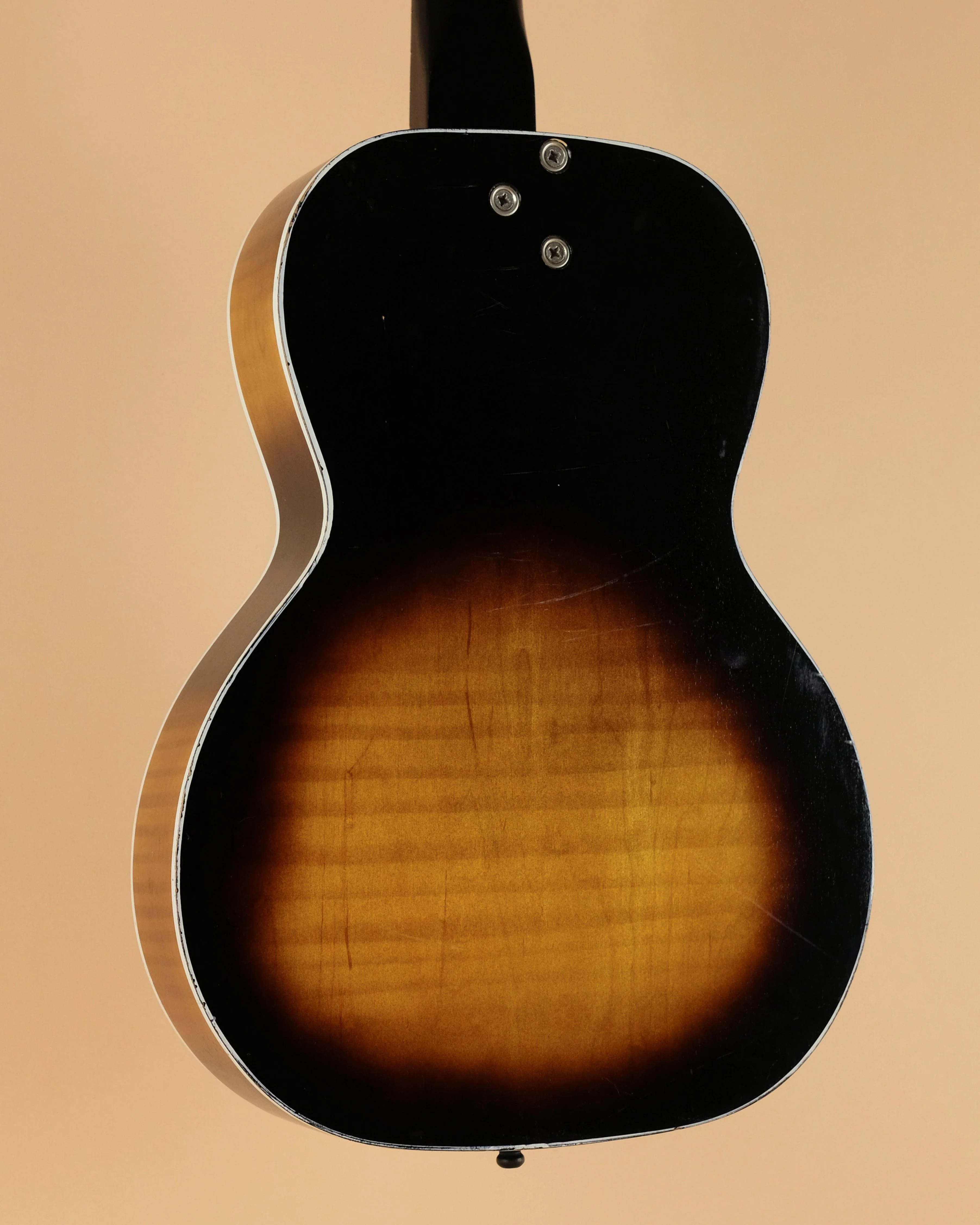 1960s Old Kraftsman by Kay Music Note Parlour Sunburst - Image 2