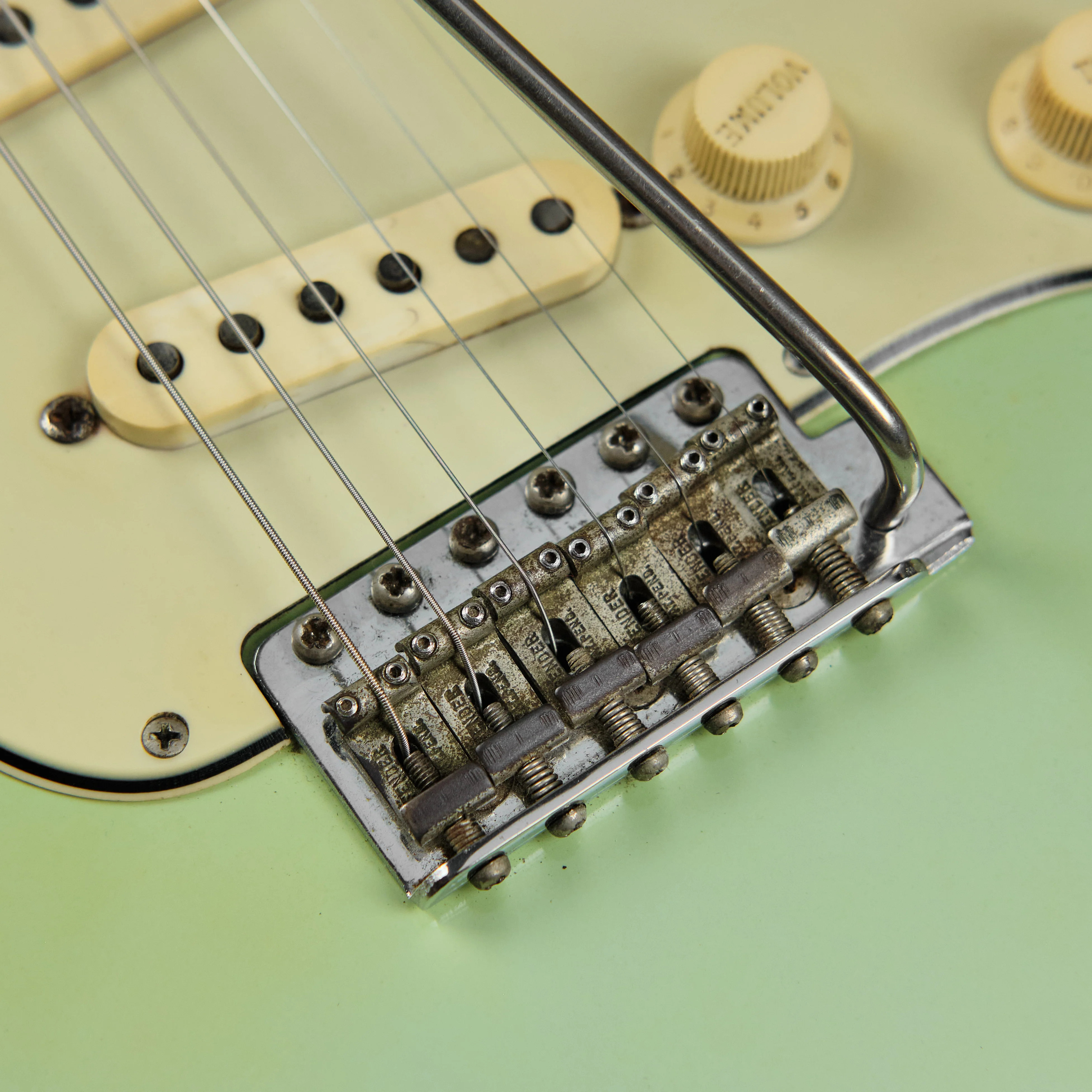 1963/64 Fender Stratocaster L Series Sonic Blue Refin - Image 13