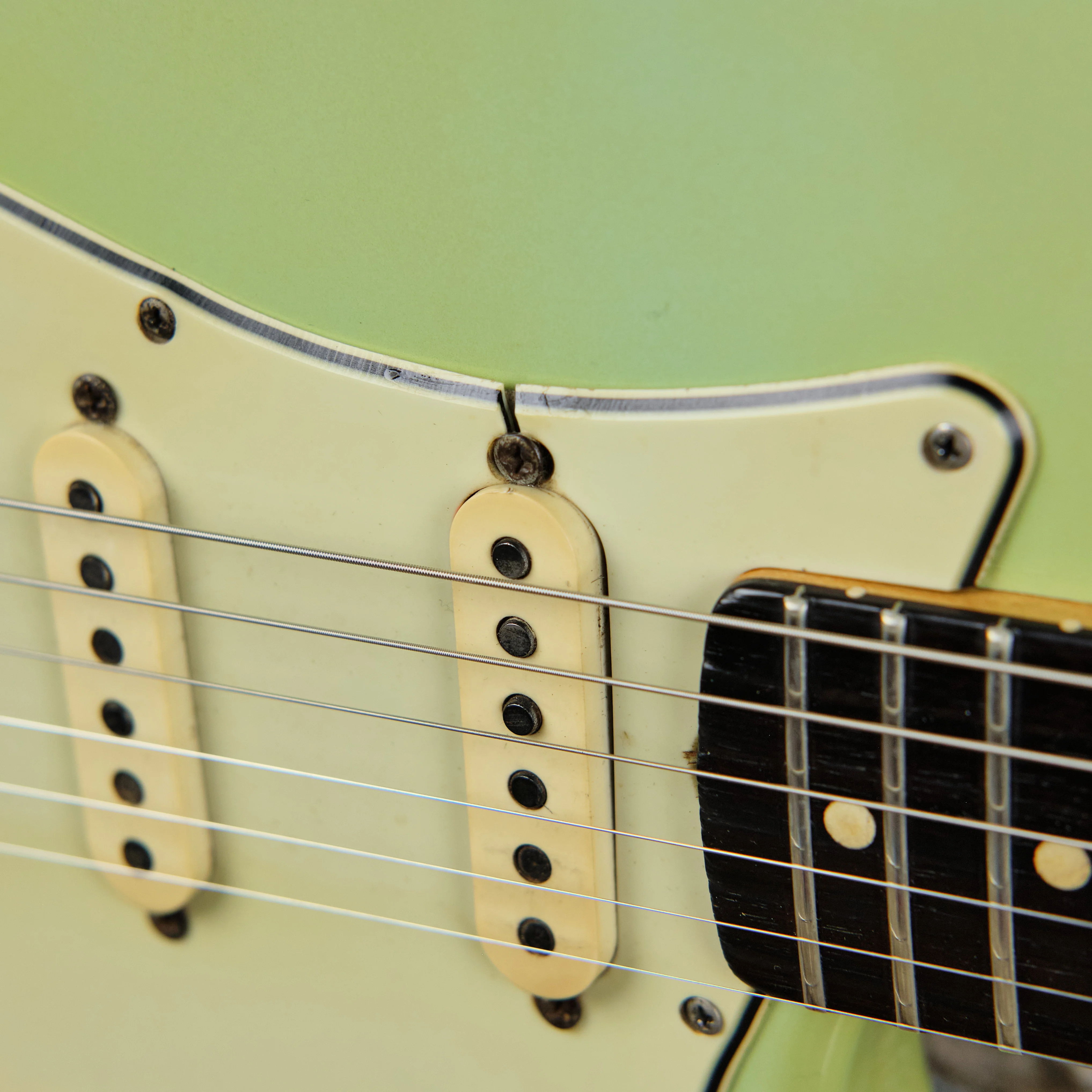 1963/64 Fender Stratocaster L Series Sonic Blue Refin - Image 8