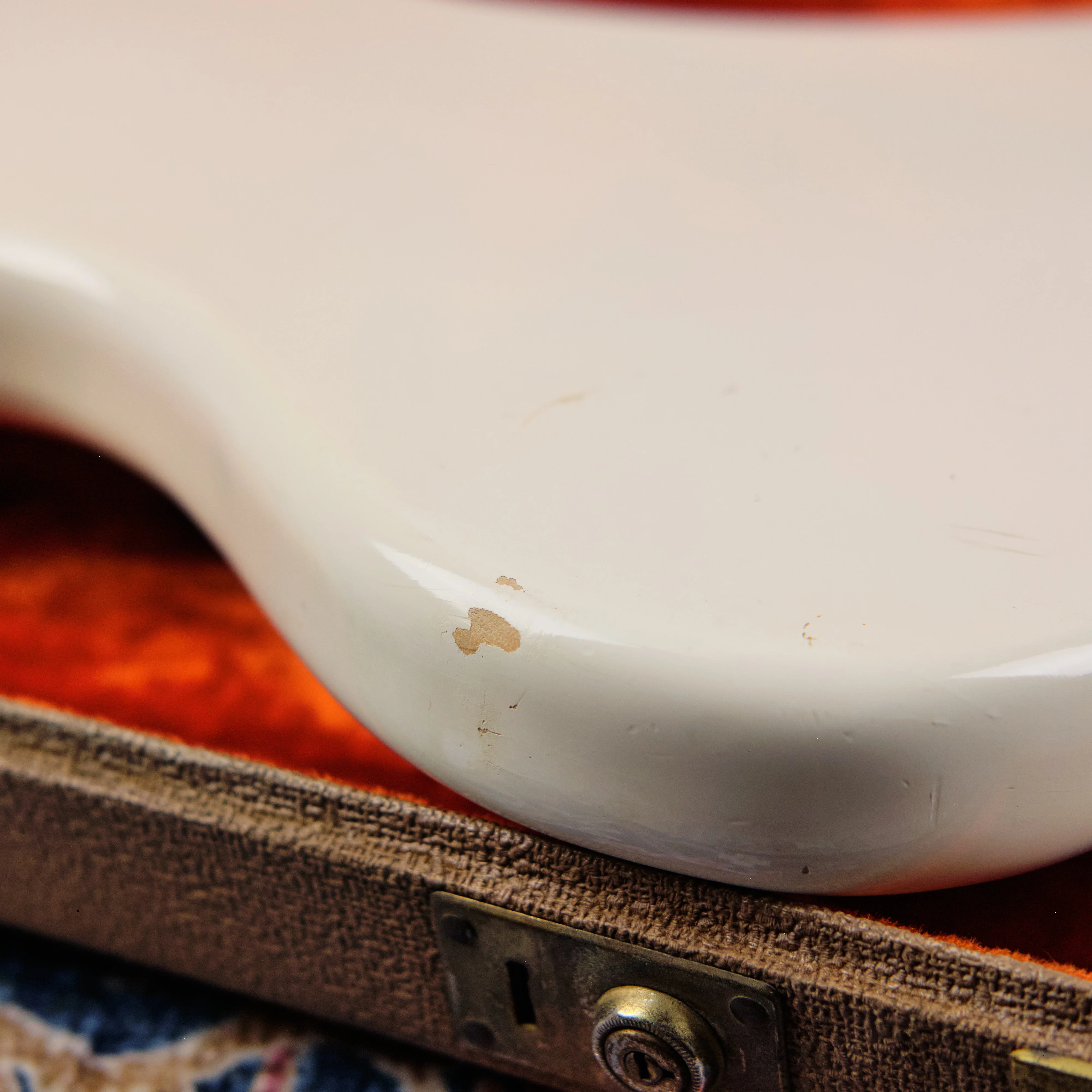 1963 Fender Jaguar Olympic White Matching Headstock - Image 19