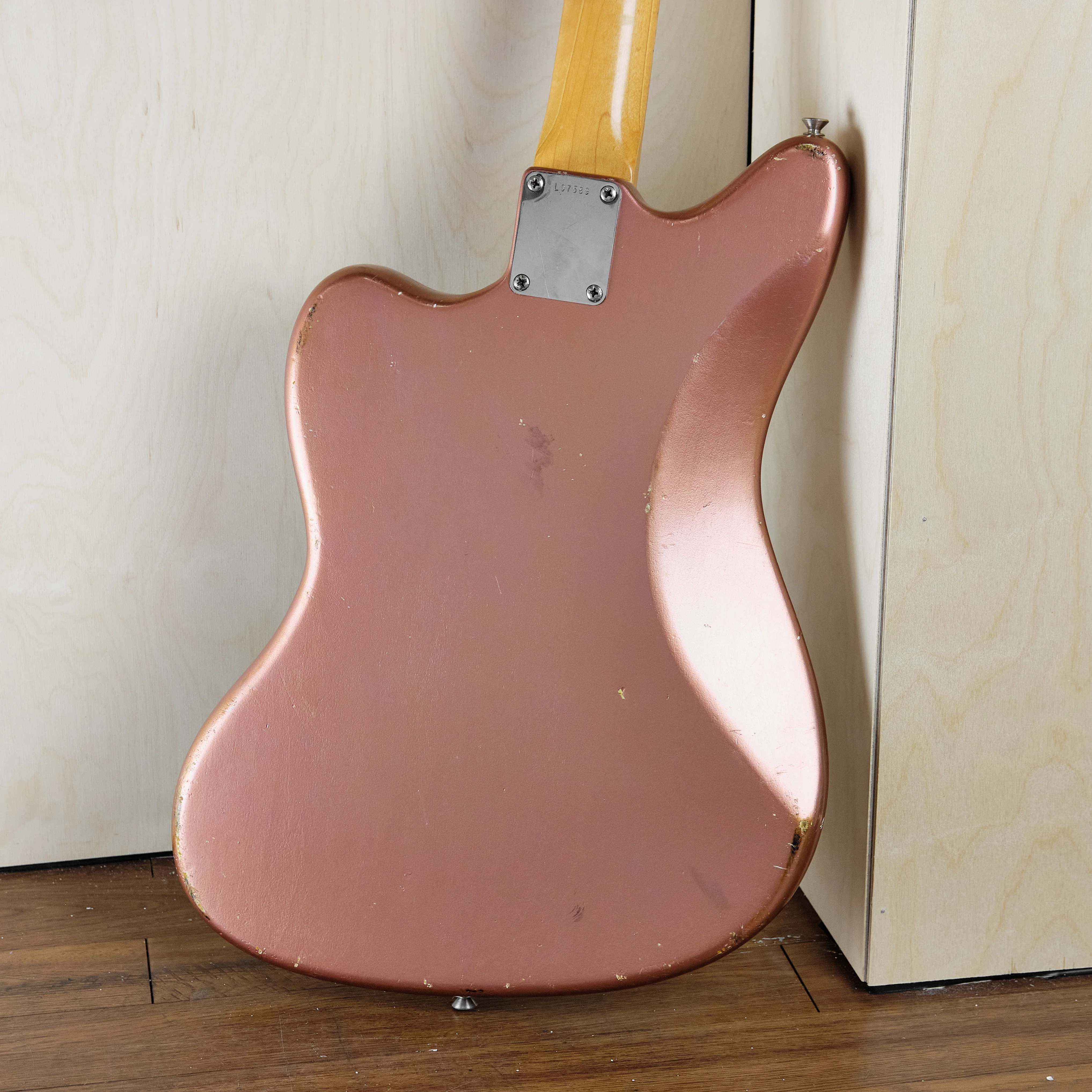 1963 Fender Jazzmaster Burgundy Mist Body Refin - Image 3