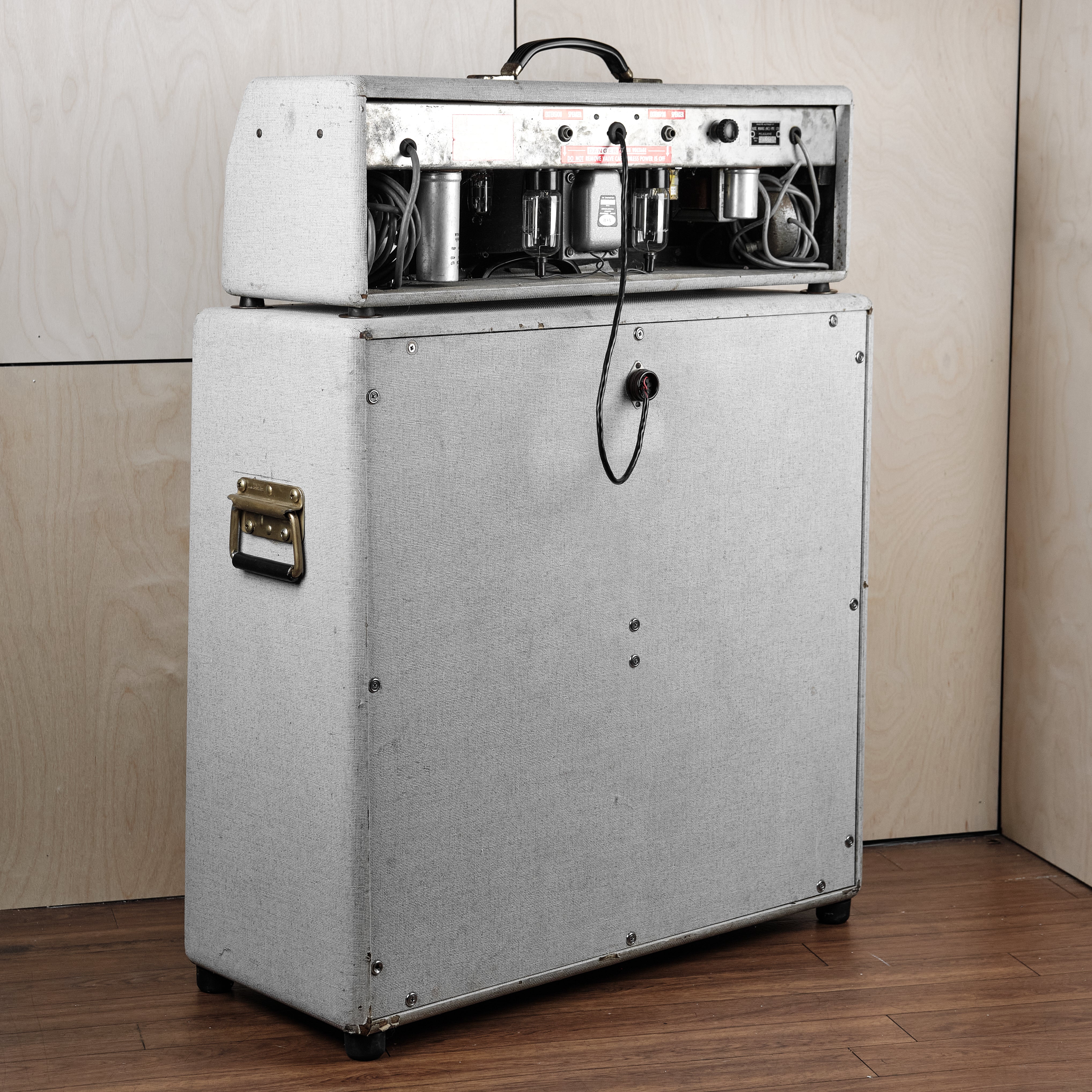 1963 Goldentone Reverbmaster and 4x10 Cabinet - Image 2