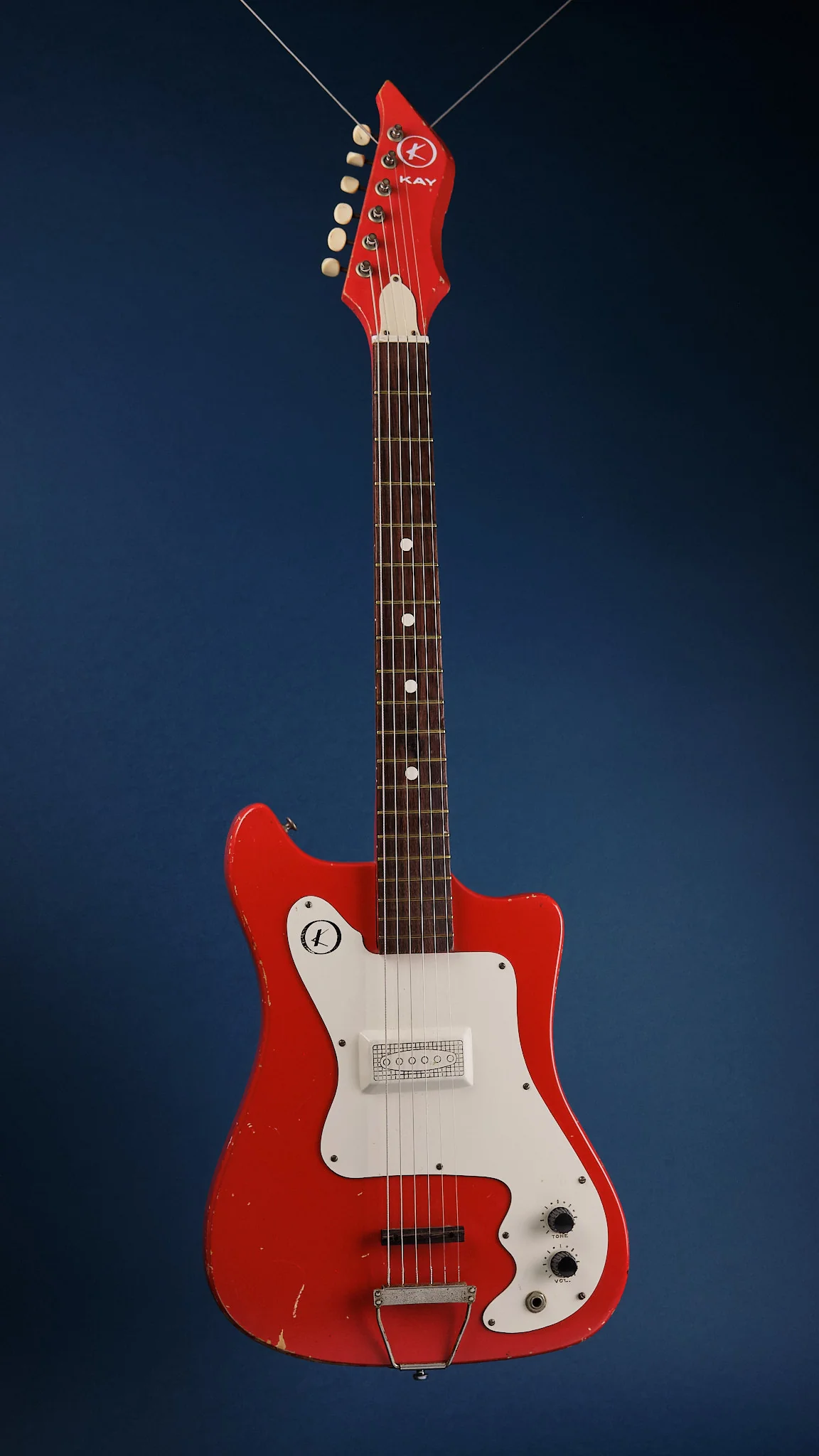 1965 Kay K-310 Vanguard Red - Image 4