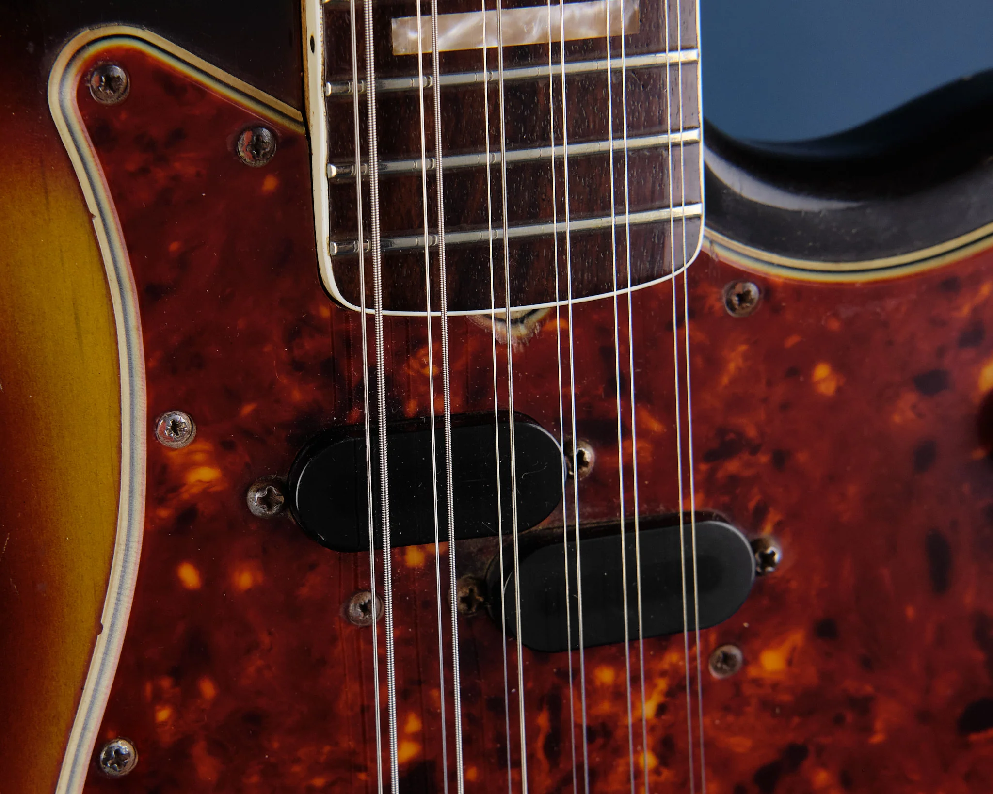 1966 Fender Electric XII Sunburst - Image 13