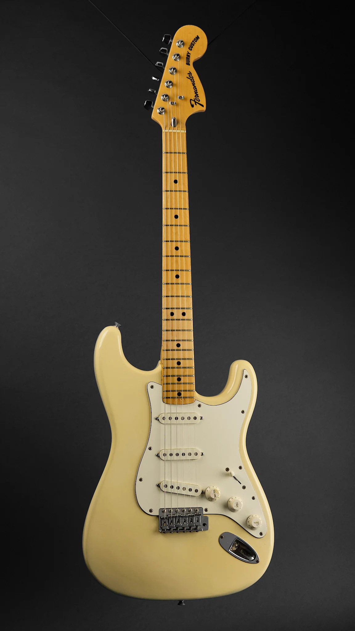 1970s Fernandes Burny Custom FST-70 White - Image 4