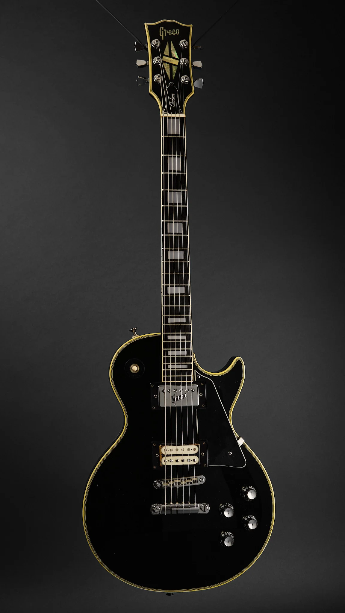 1970s Greco EG480B Black - Image 4