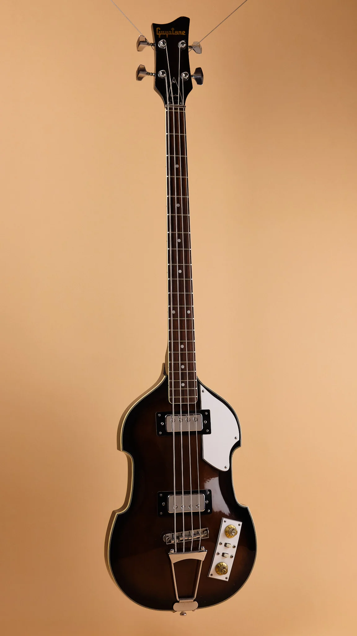 1970s Guyatone VB-28 Brown Sunburst - Image 4