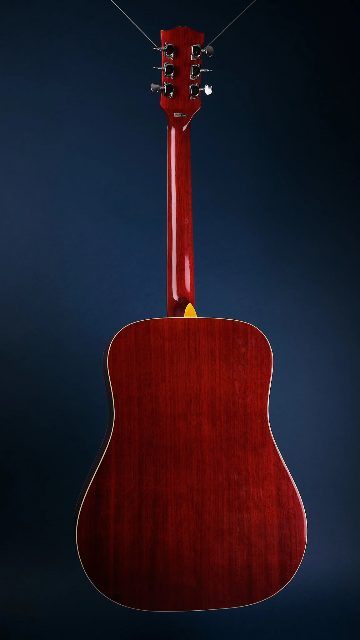 1970s Kiso Suzuki W-65H Dreadnought Sunburst - Image 10