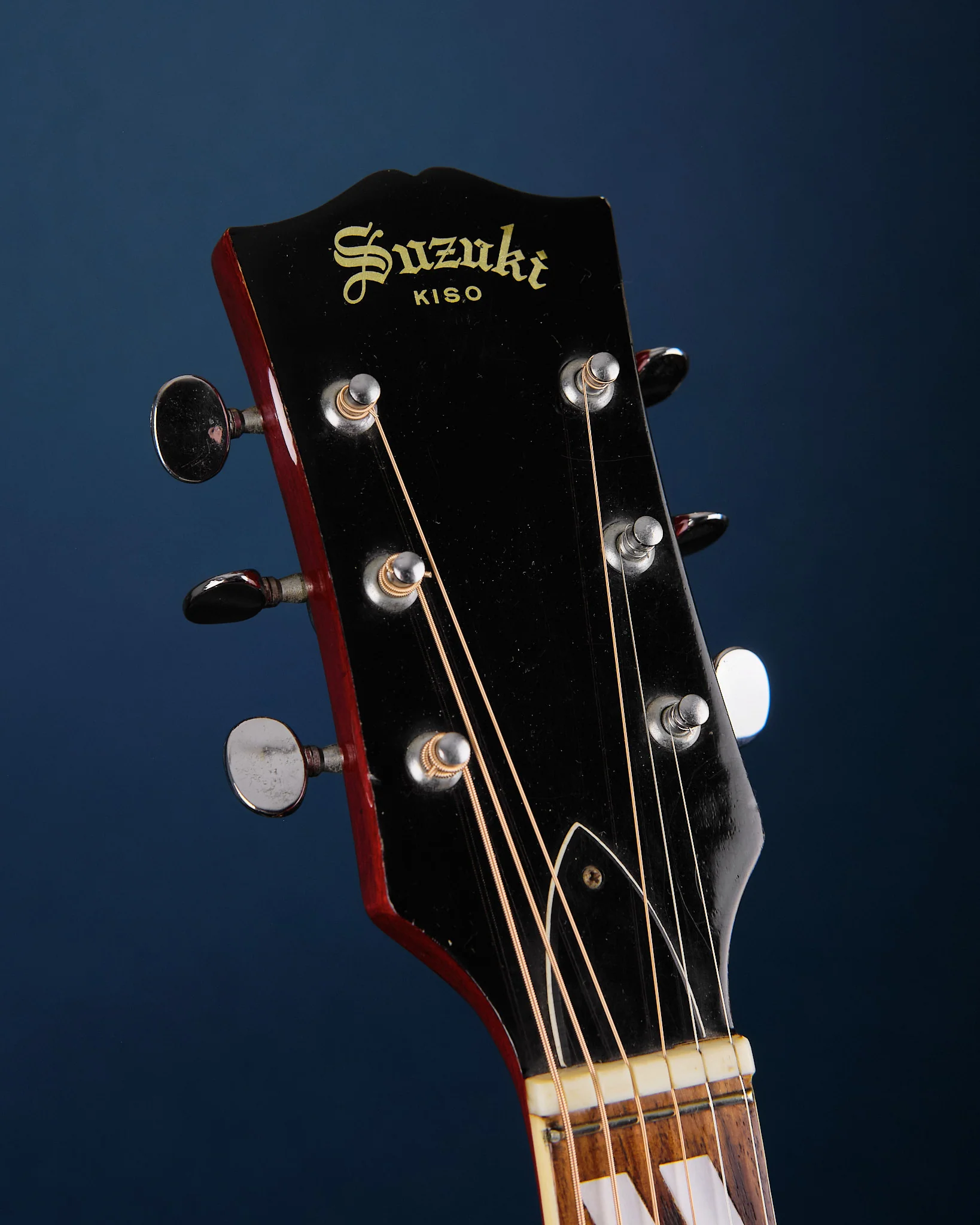 1970s Kiso Suzuki W-65H Dreadnought Sunburst - Image 2
