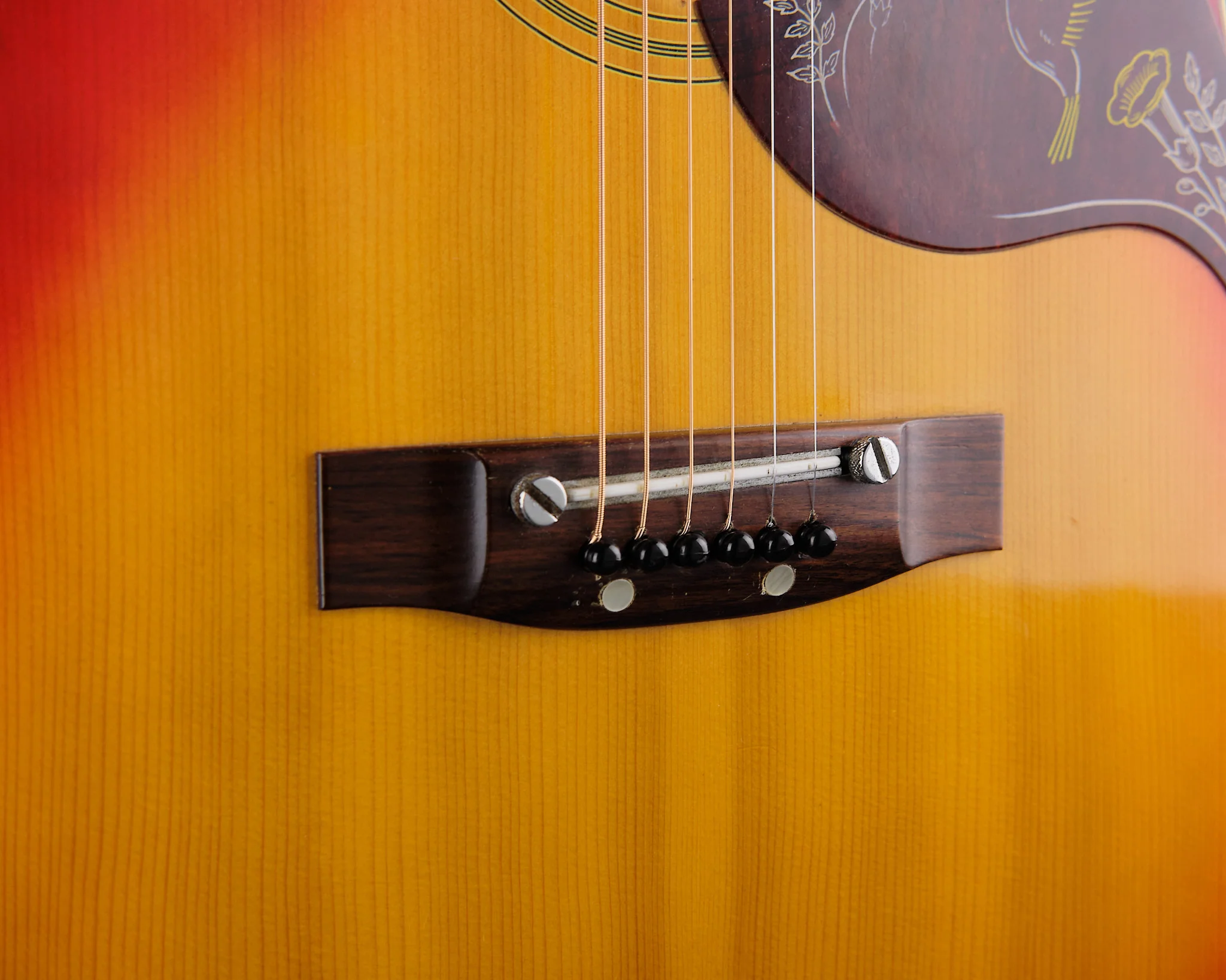 1970s Kiso Suzuki W-65H Dreadnought Sunburst - Image 7