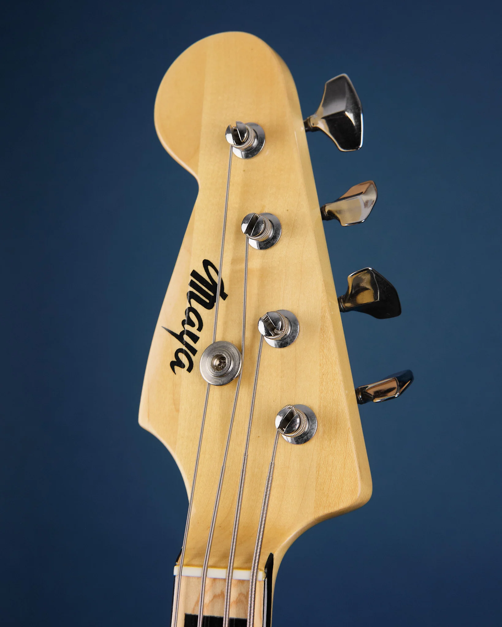1970s Maya Jazz Bass Left Handed Sunburst - Image 2