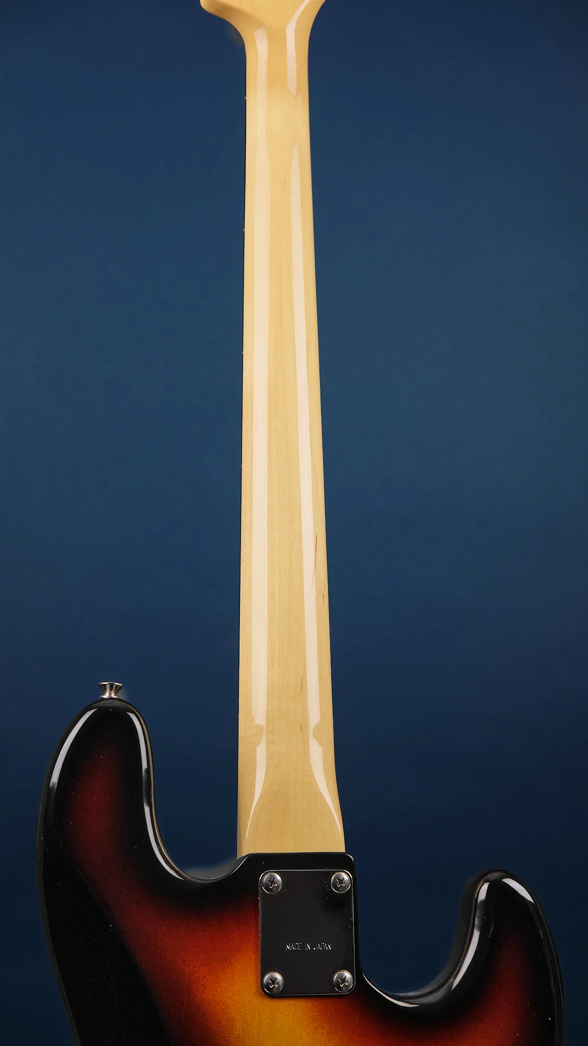 1970s Maya Jazz Bass Left Handed Sunburst - Image 8