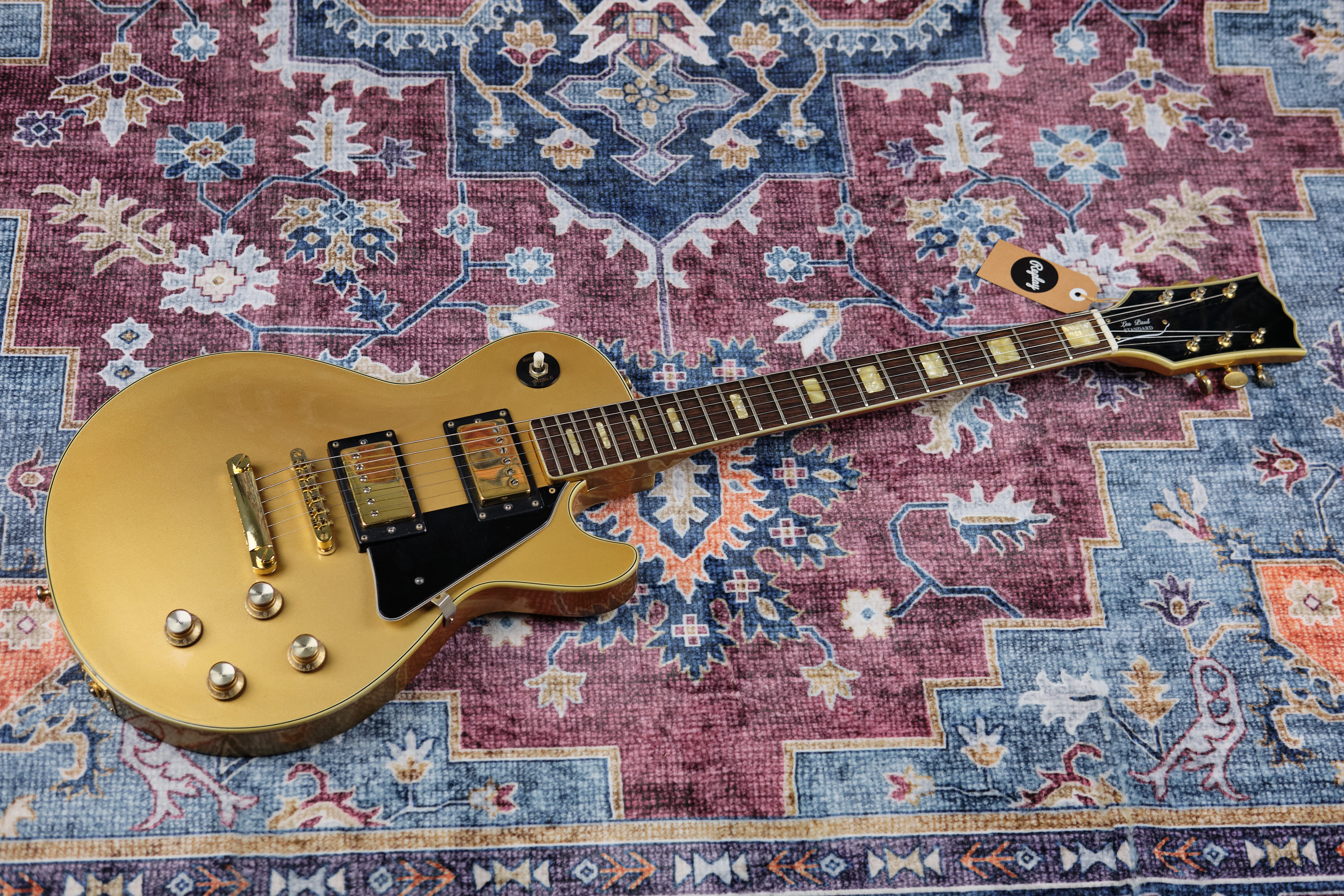 1970s Unknown Japanese Les Paul Copy Gold Top - Image 5