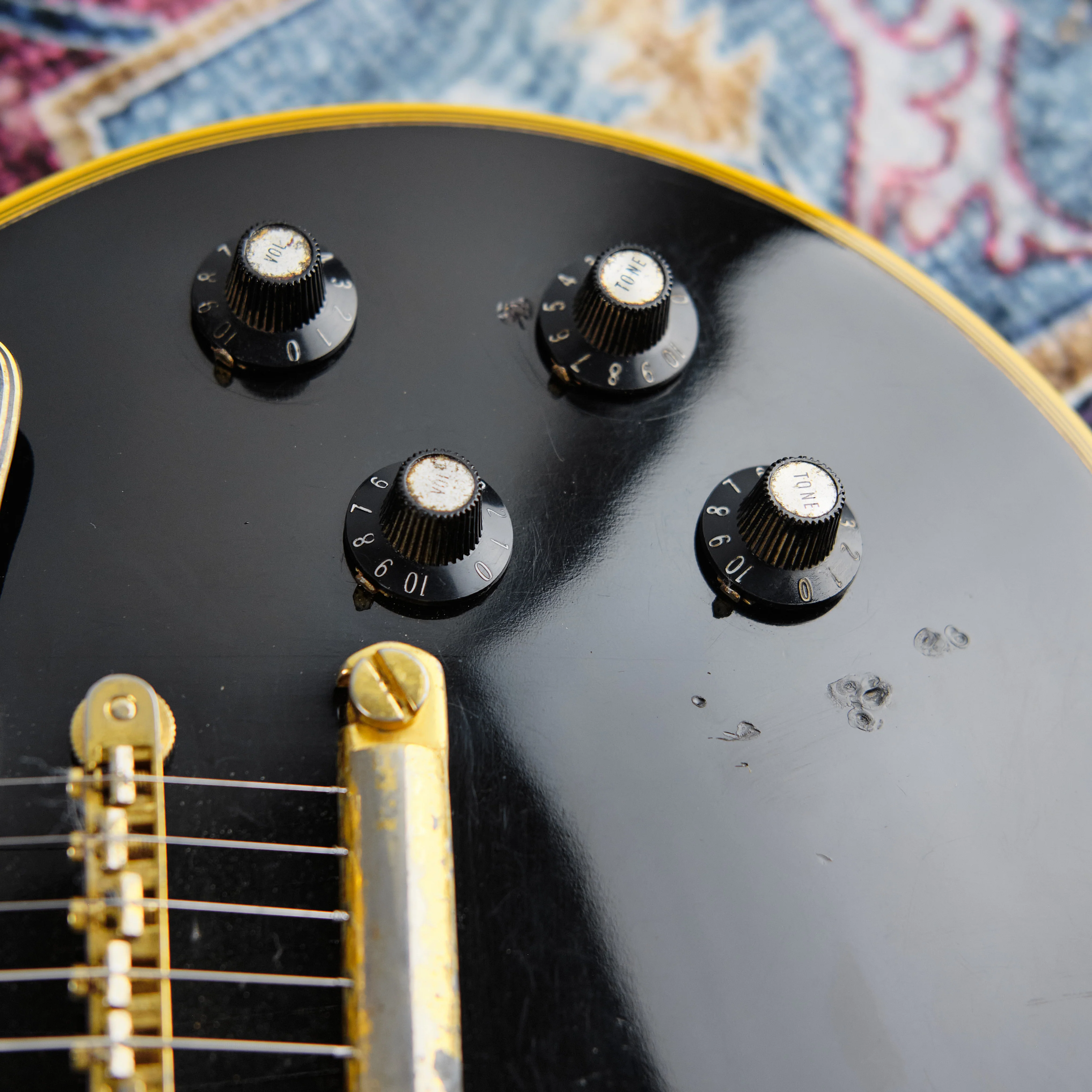 1972 Gibson Les Paul Custom 'Black Beauty' Ebony - Image 10
