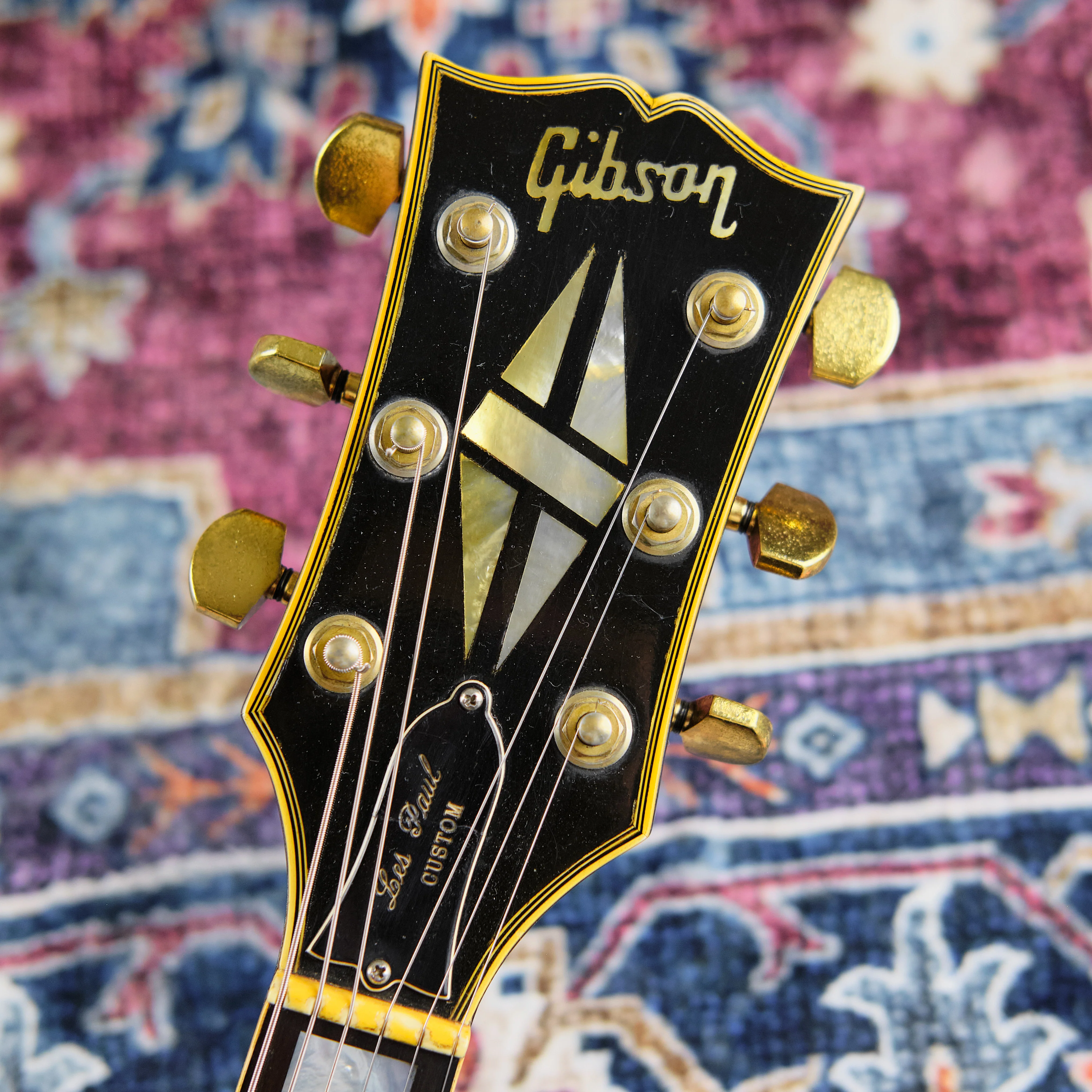 1972 Gibson Les Paul Custom 'Black Beauty' Ebony - Image 2