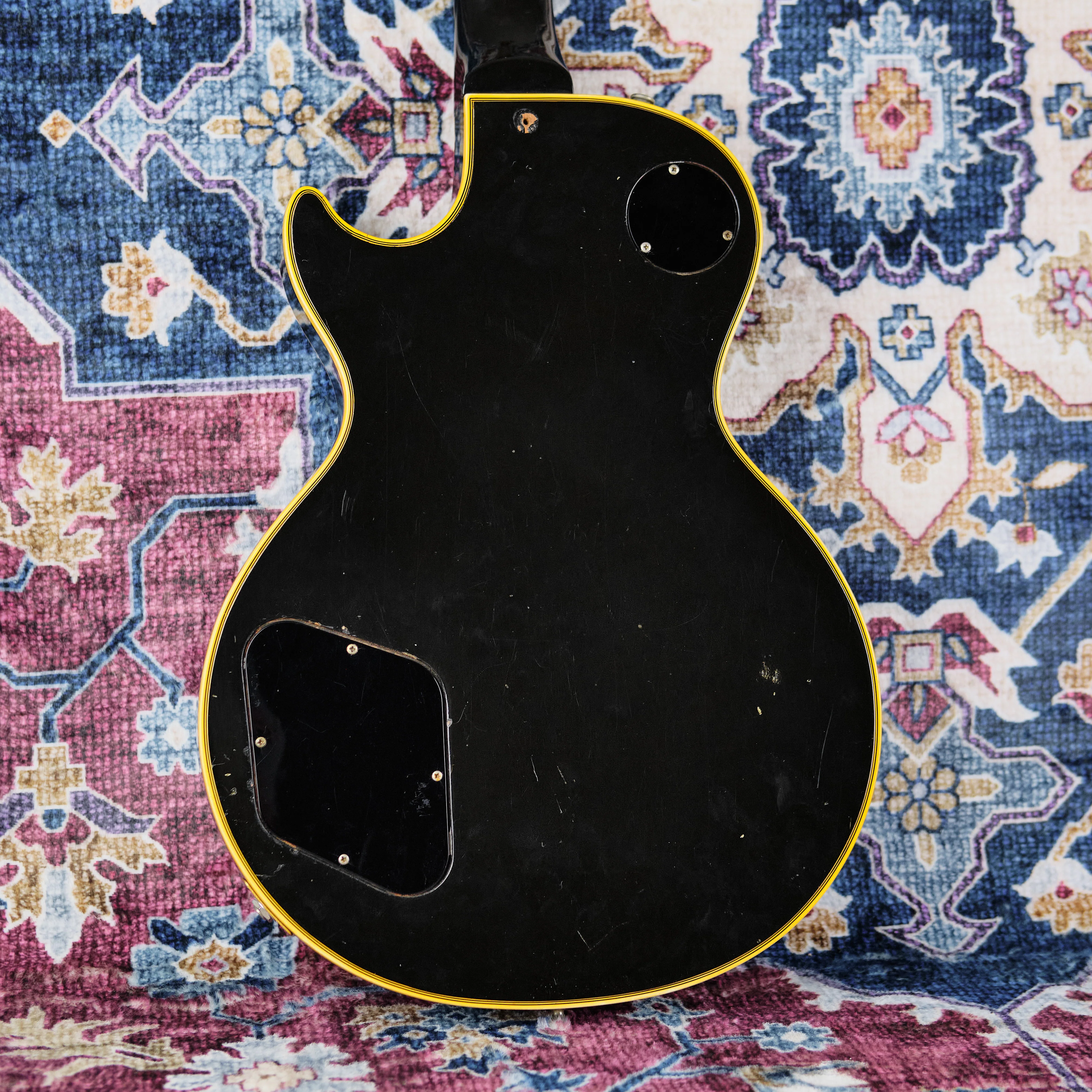 1972 Gibson Les Paul Custom 'Black Beauty' Ebony - Image 3