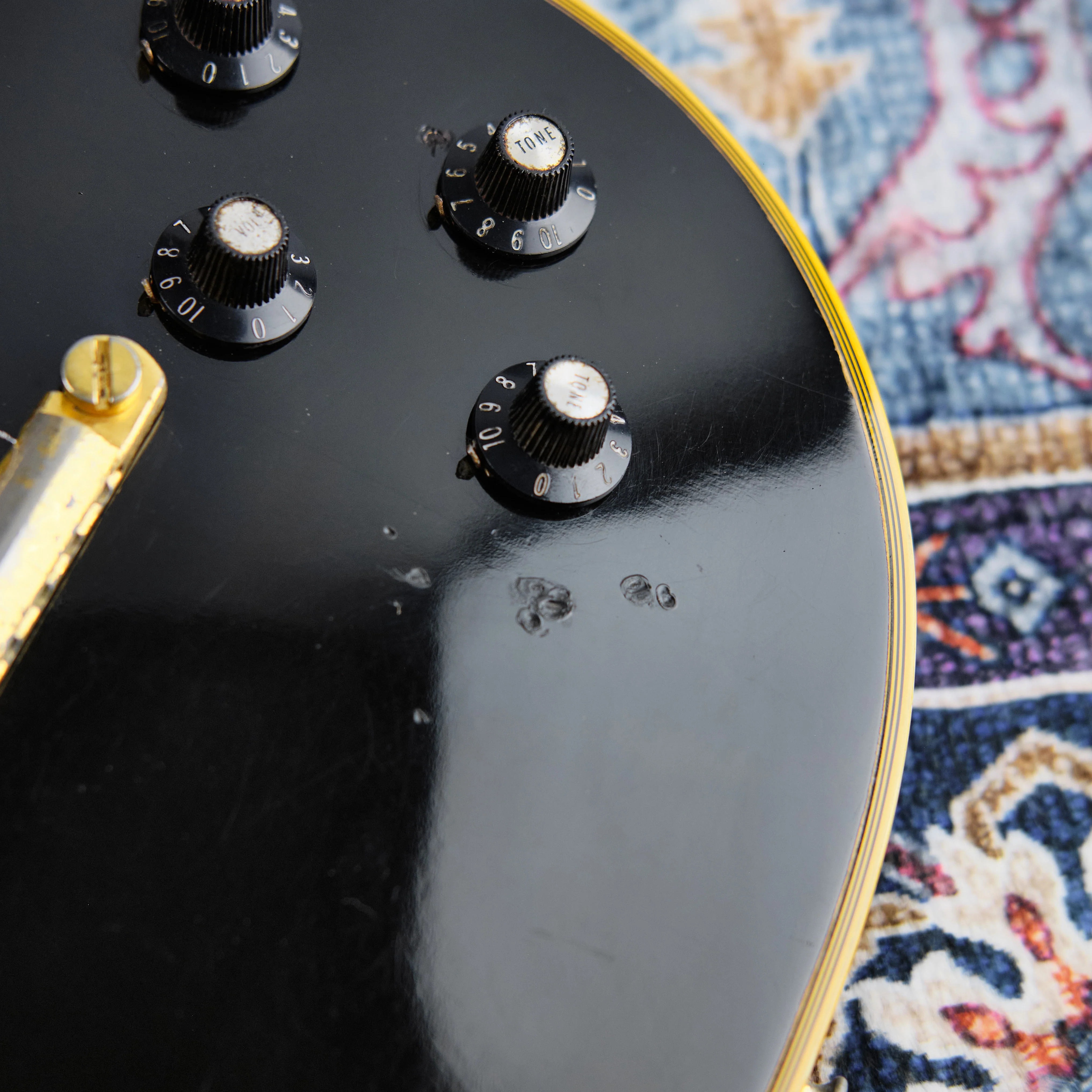 1972 Gibson Les Paul Custom 'Black Beauty' Ebony - Image 9