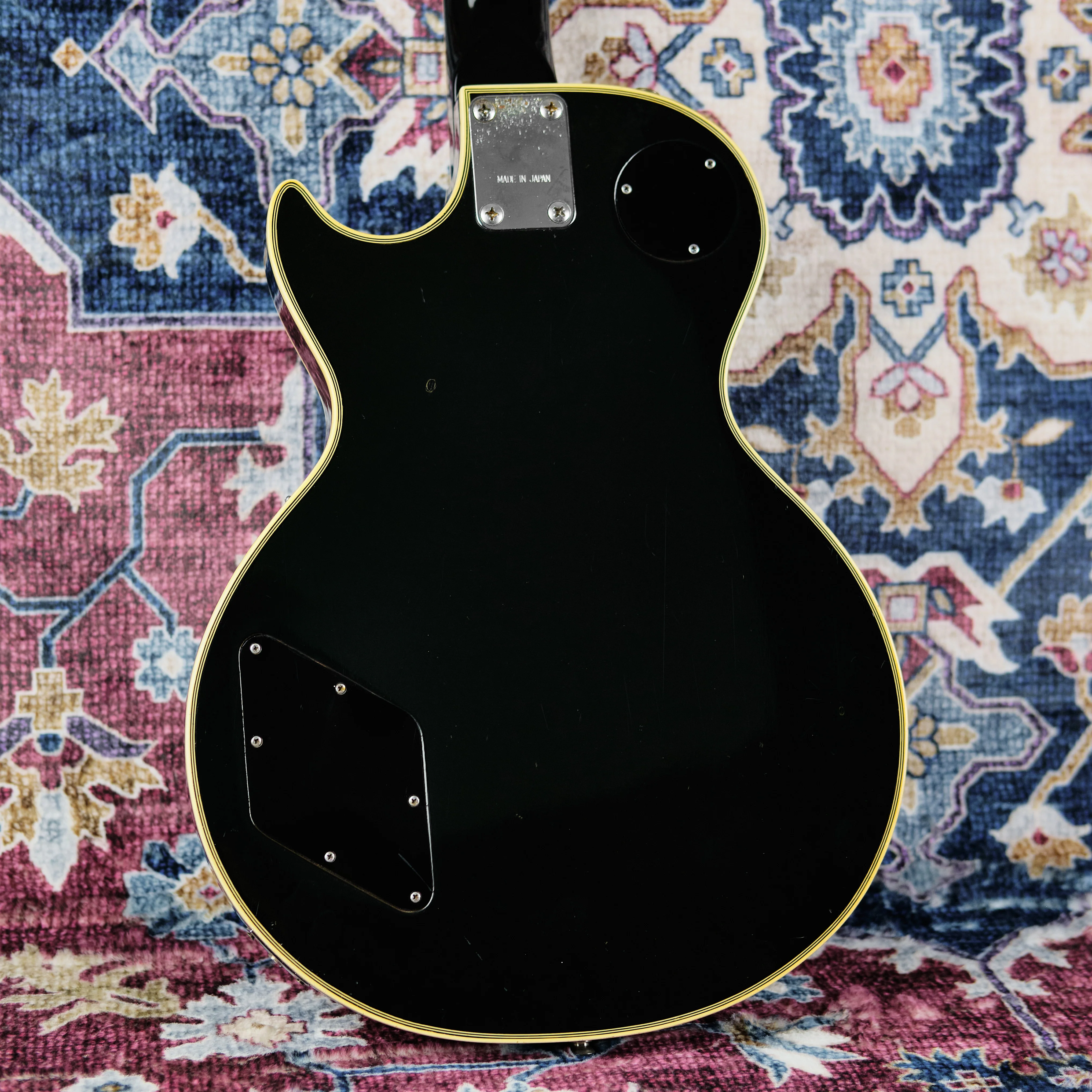 1973 Greco EG-360B Les Paul Custom Black - Image 3