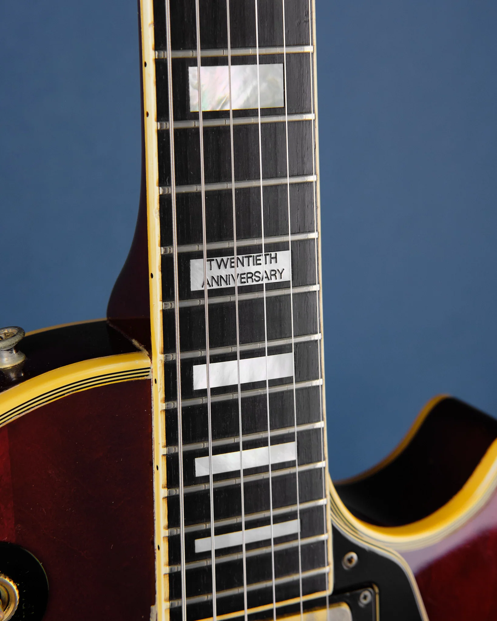 1974 Gibson Les Paul Custom '20th Anniversary' Wine Red - Image 5