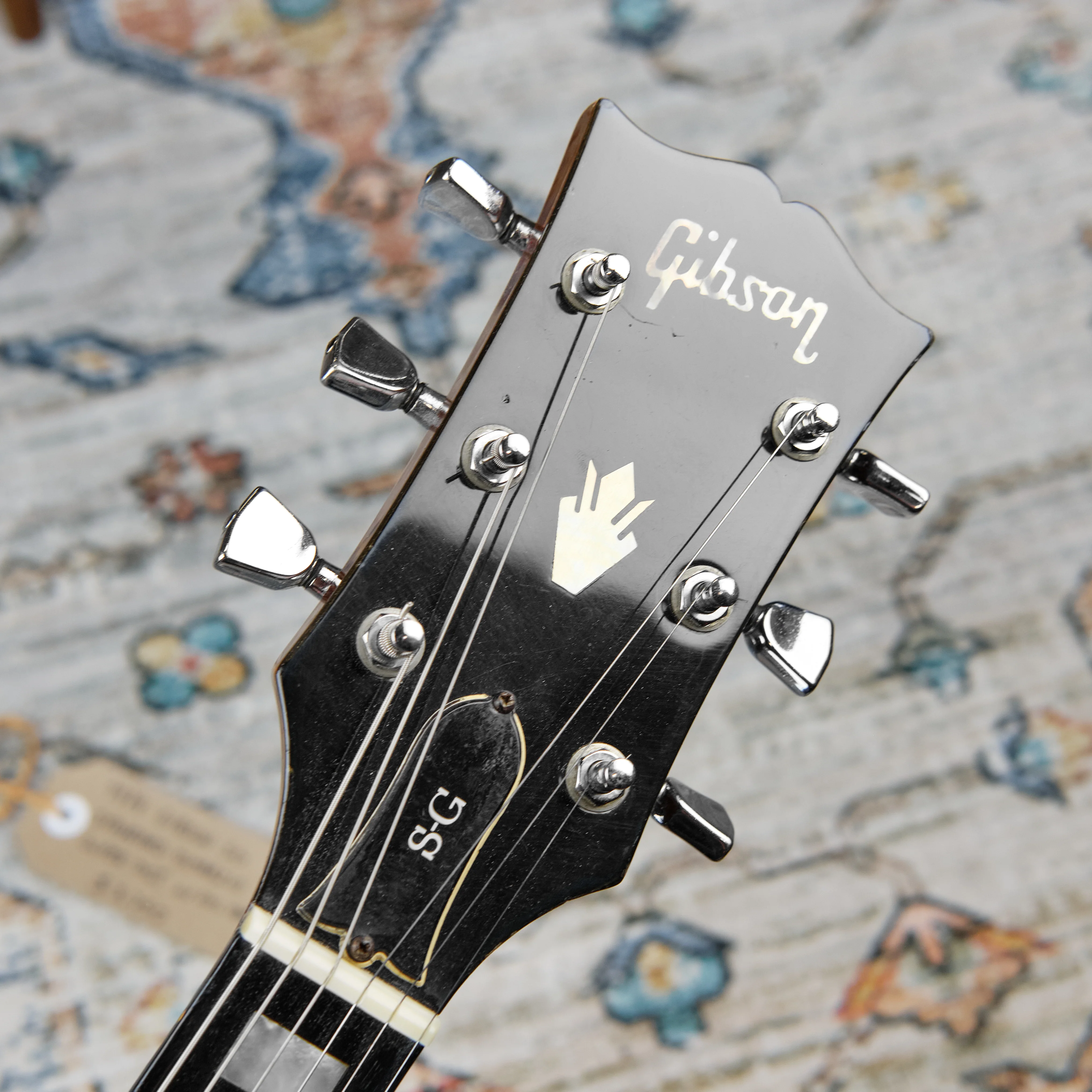 1974 Gibson SG Standard Walnut DiMarzio Super Distortions - Image 8