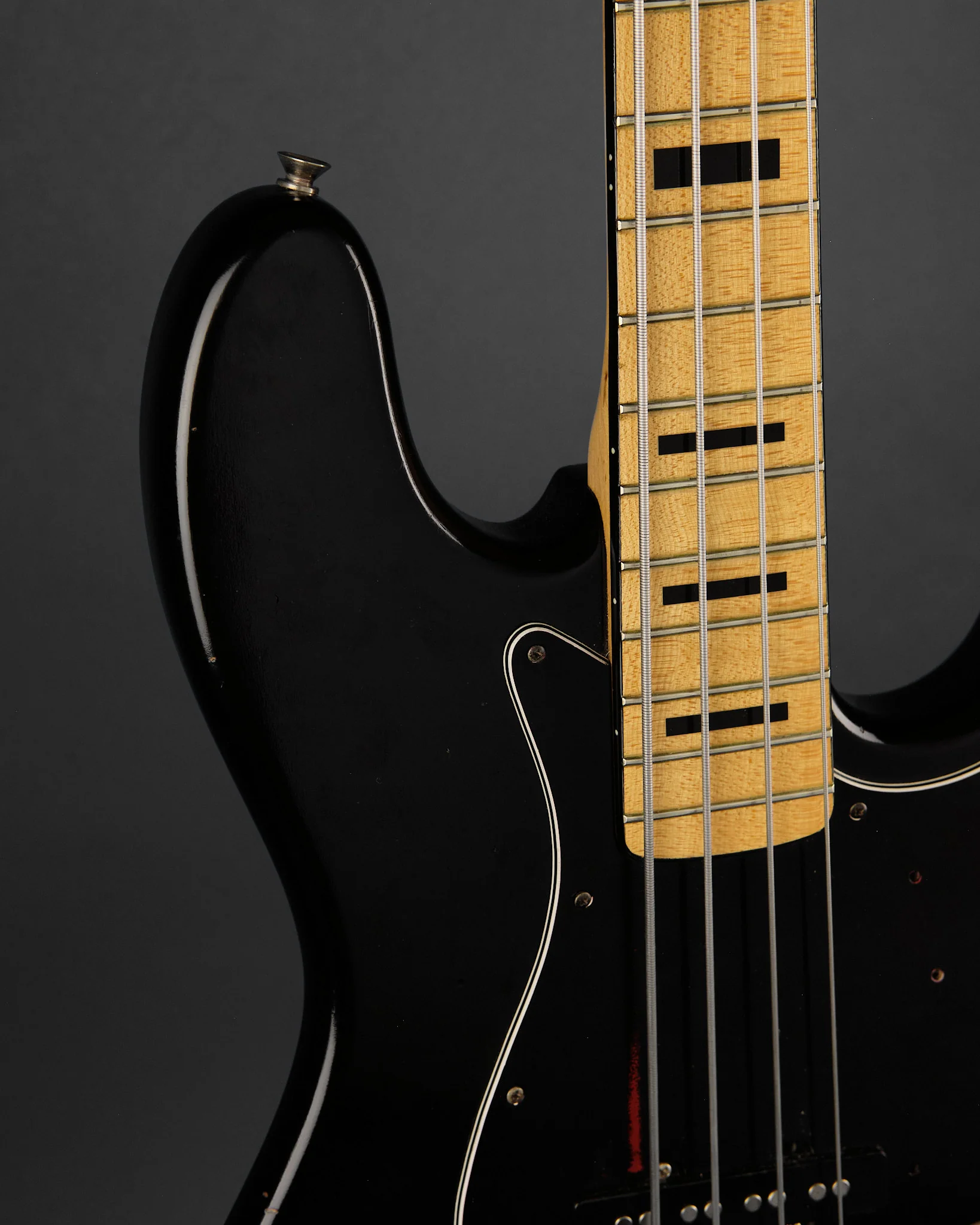 1975 Ibanez 2365B Jazz Bass Black - Image 10