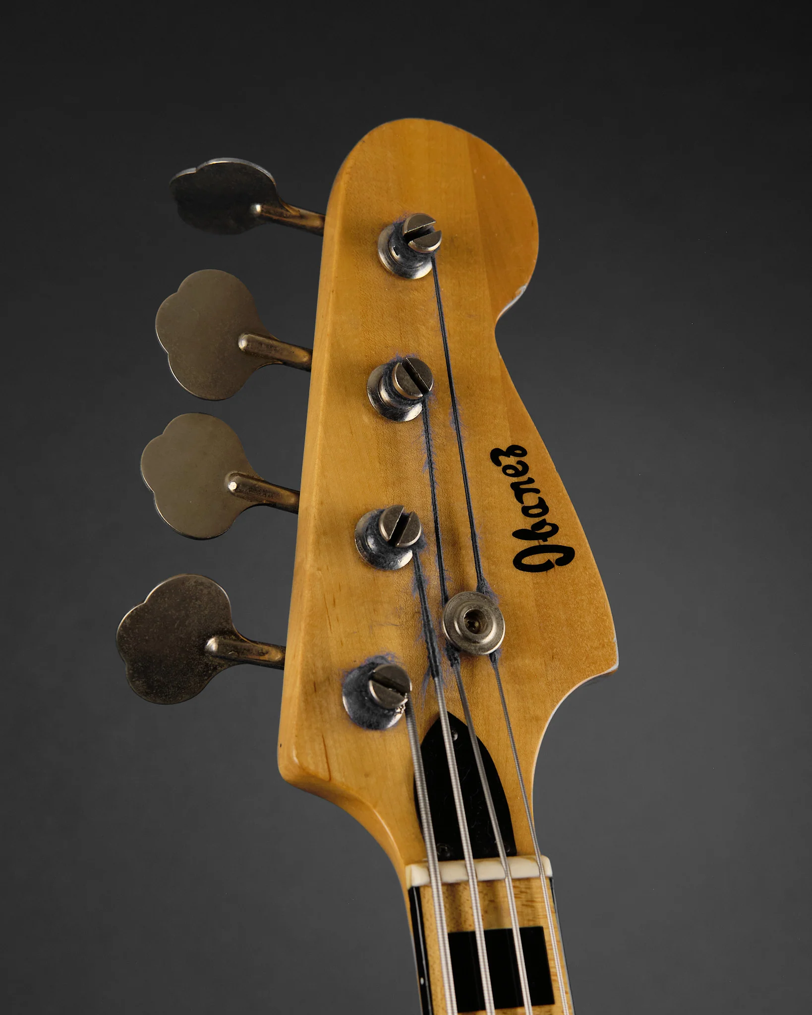 1975 Ibanez 2365B Jazz Bass Black - Image 2
