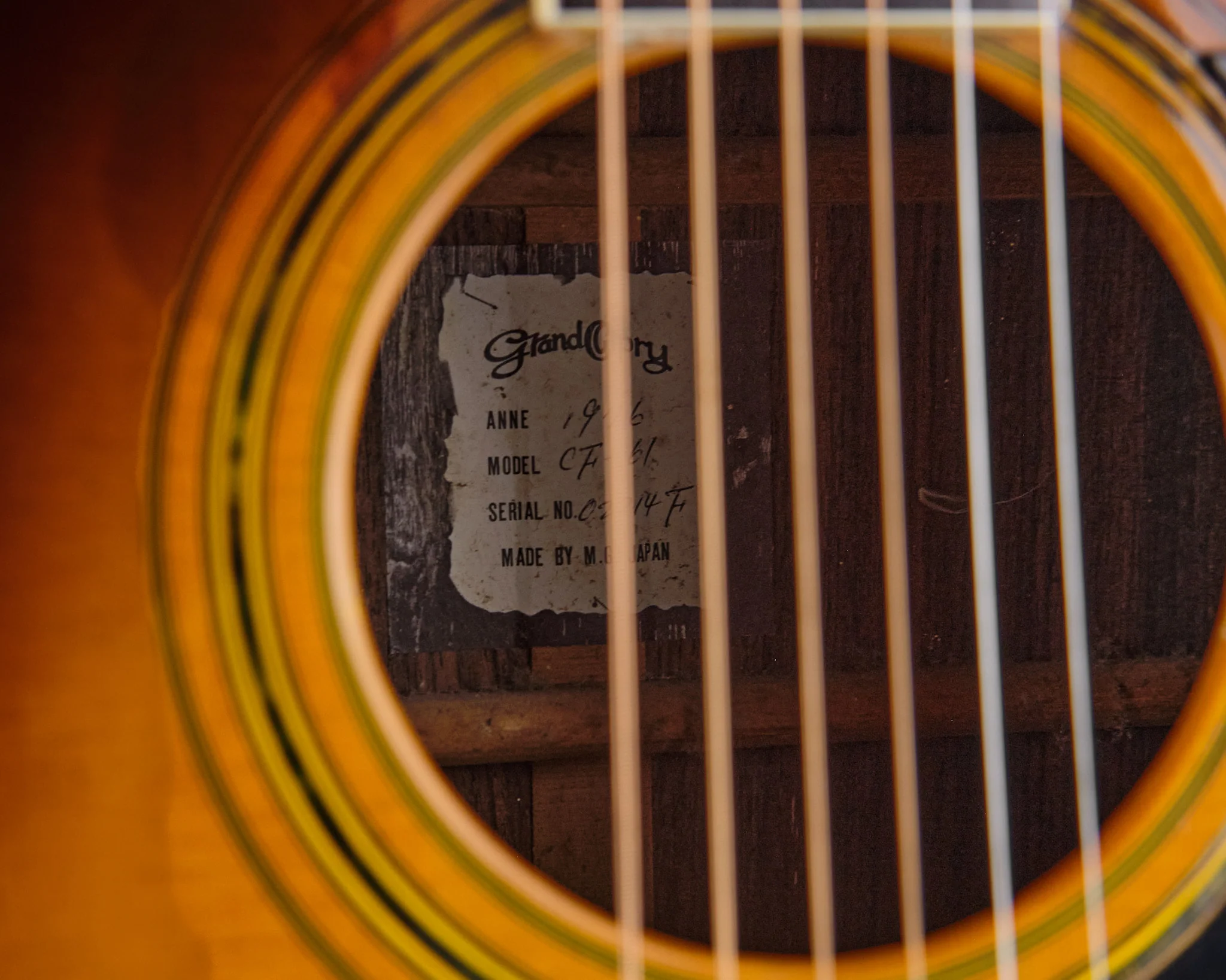 1976 Grand Opry CF-61 Sunburst - Image 13