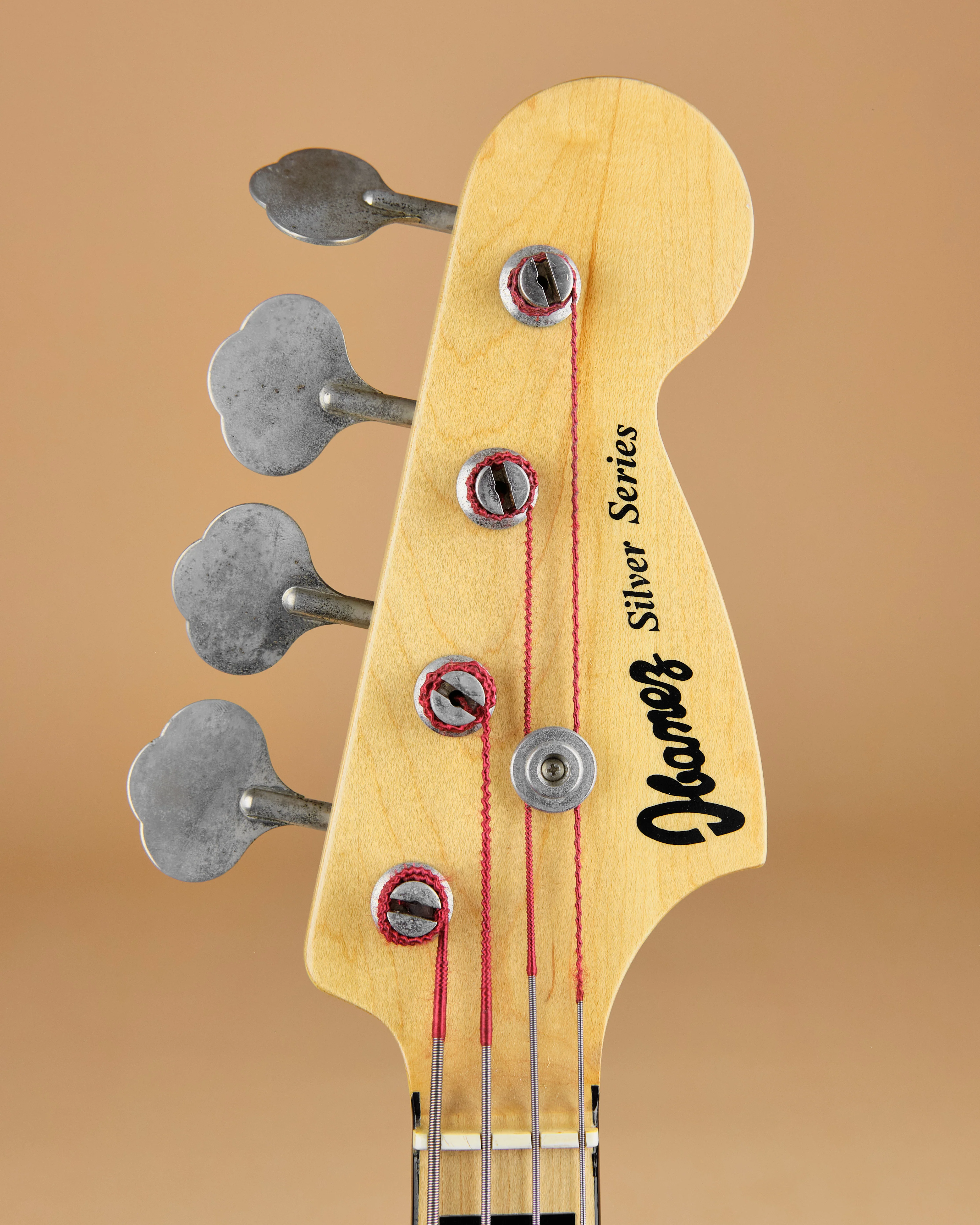 1977 Ibanez Silver Series Jazz Bass Sunburst - Image 2