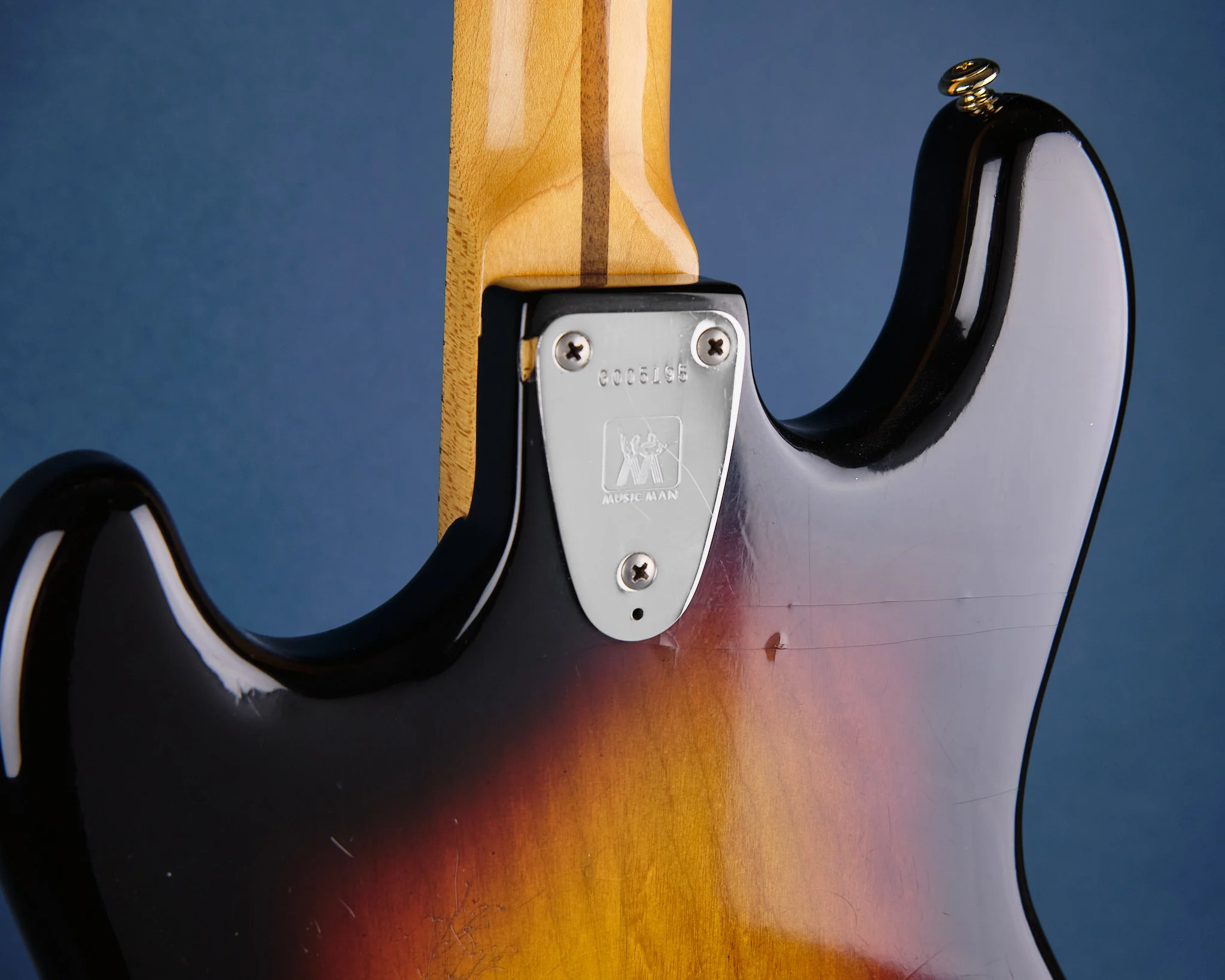 1977 Music Man Stingray II Sunburst - Image 11