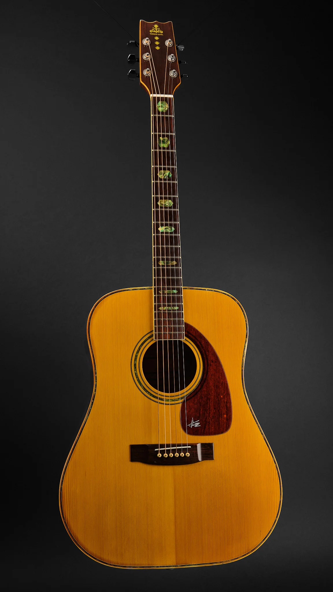 1977 Takeharu WT300 Dreadnought Natural - Image 4