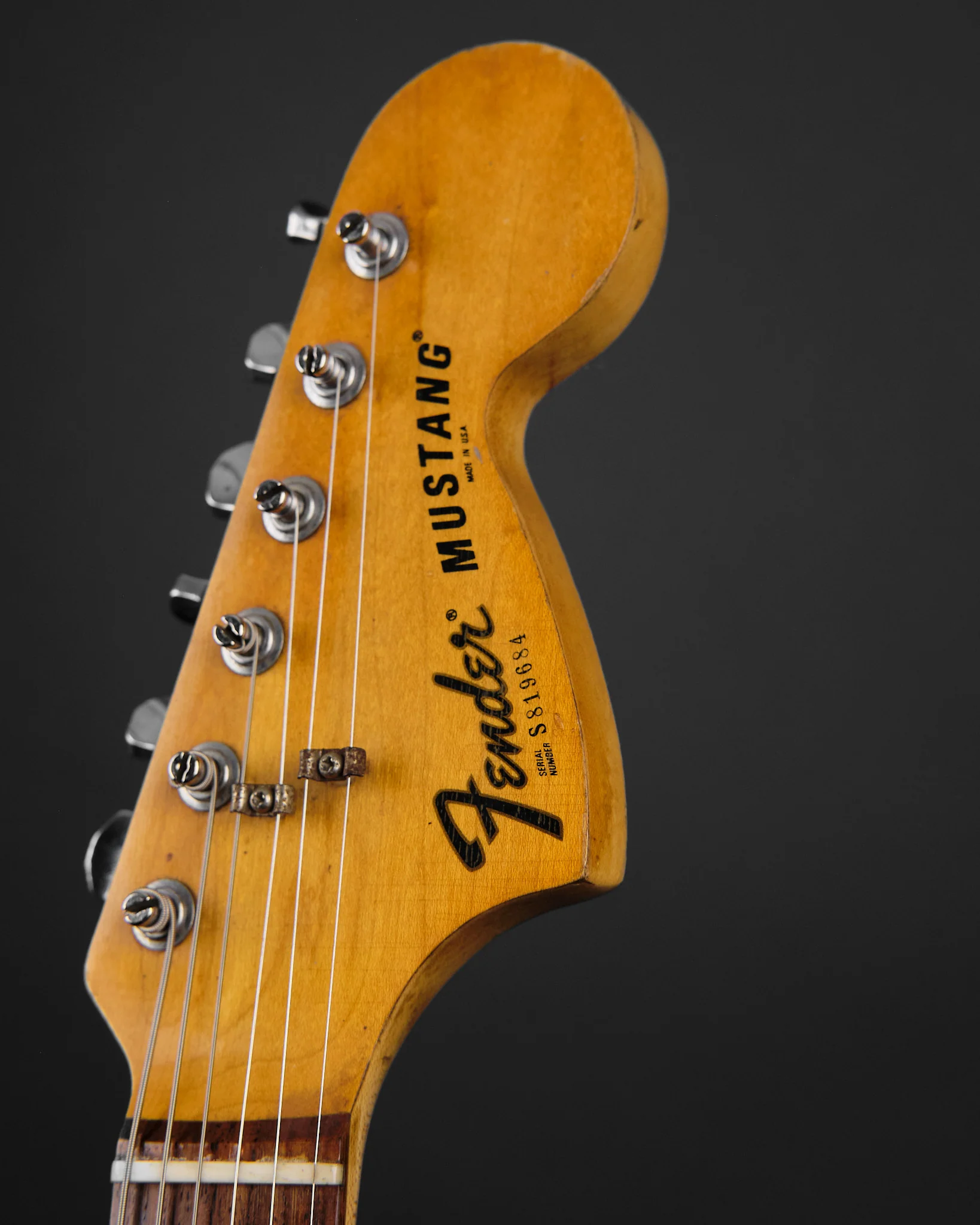 1978 Fender Mustang Olympic White - Image 4