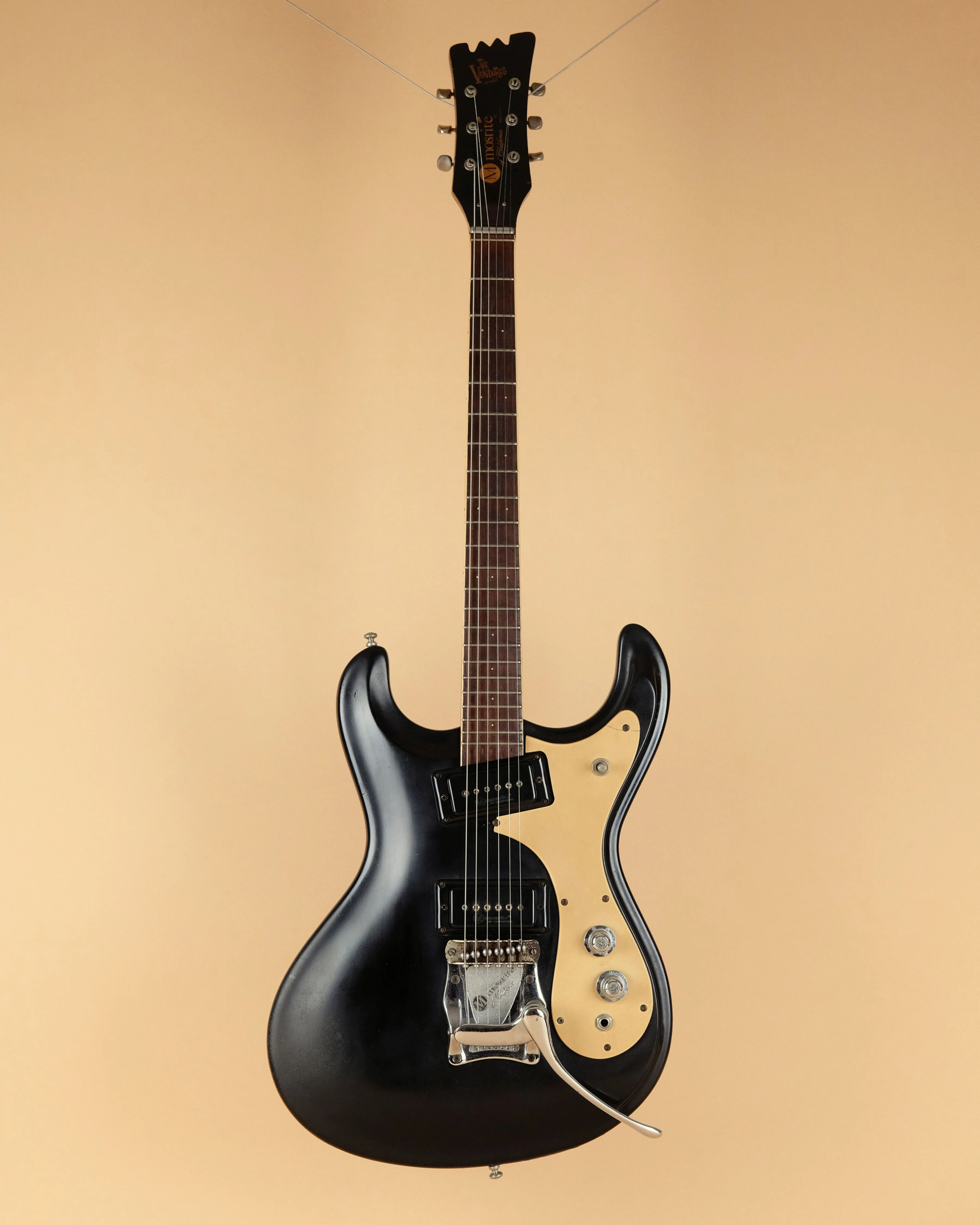 1979 Mosrite USA 'The Ventures' Black - Image 2
