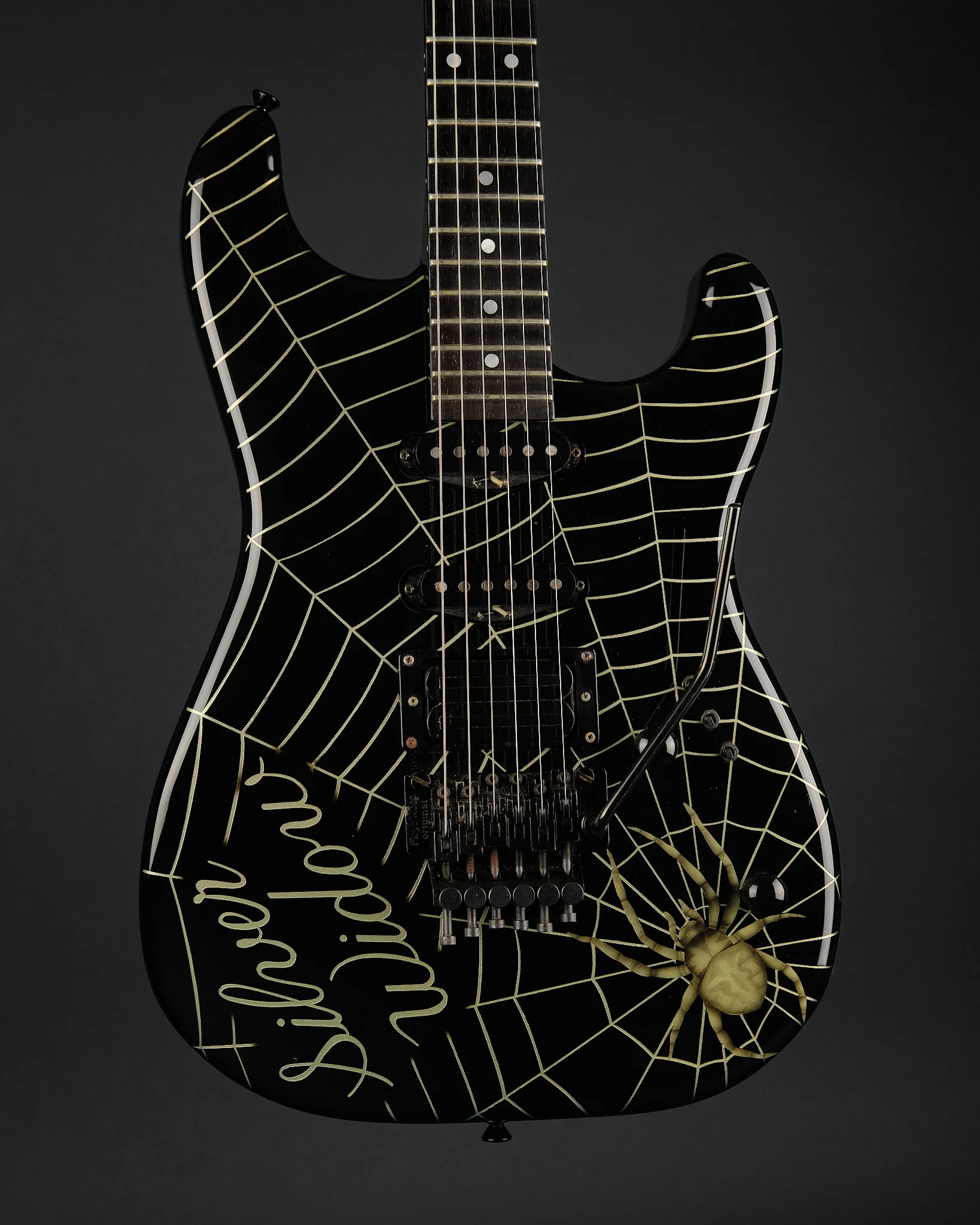 1980s 48th St Custom Guitars Silver Widow (Second-Hand)