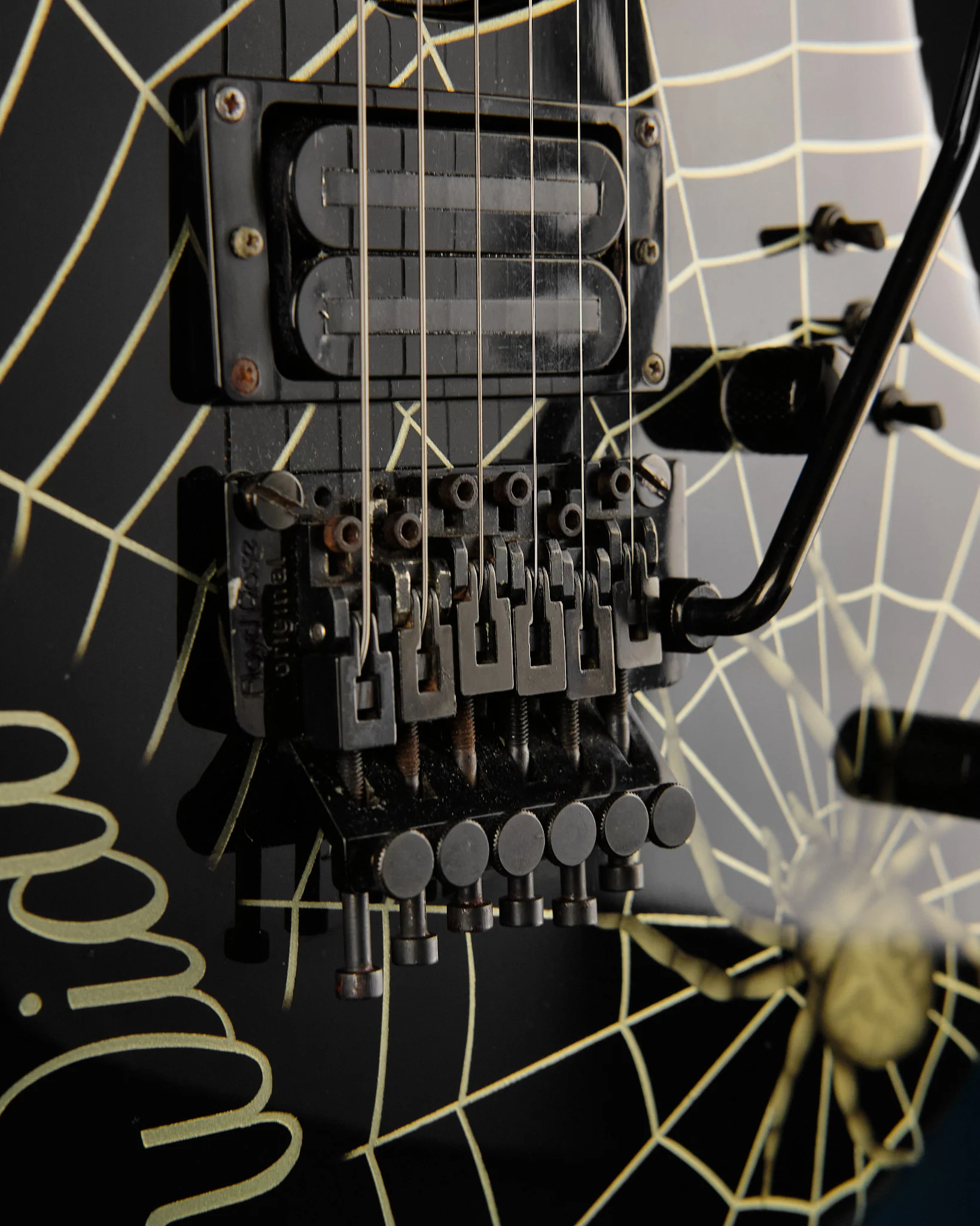1980s 48th St Custom Guitars Silver Widow (Second-Hand) - Image 10