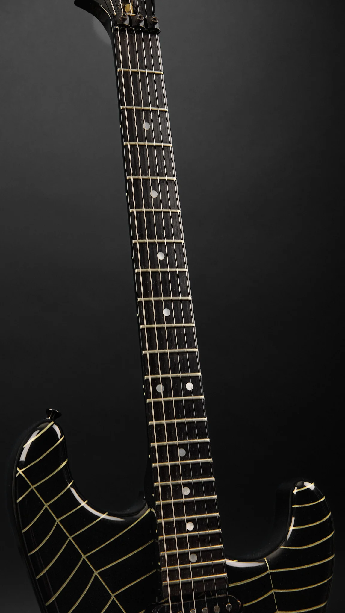 1980s 48th St Custom Guitars Silver Widow (Second-Hand) - Image 6