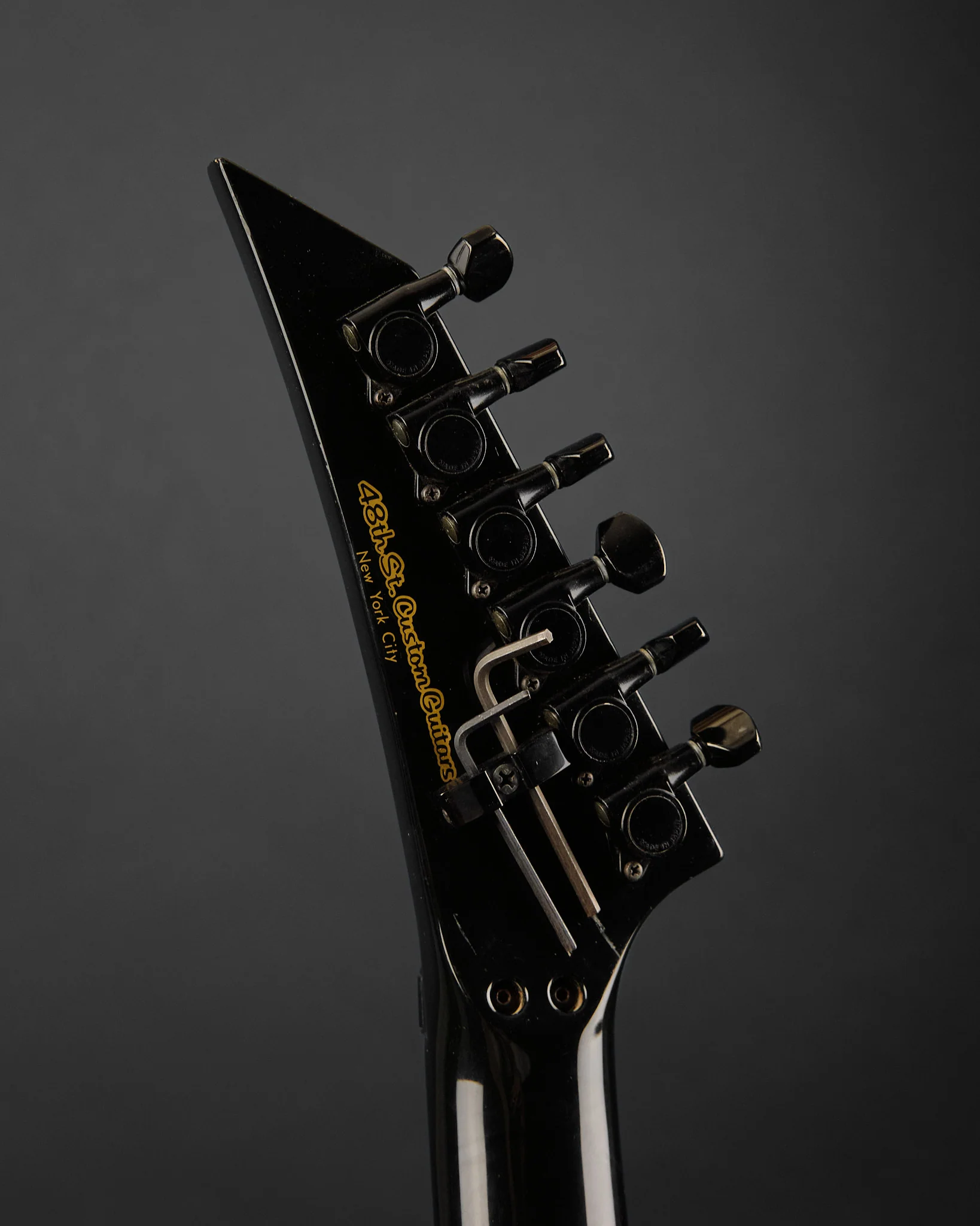 1980s 48th St Custom Guitars Silver Widow (Second-Hand) - Image 7