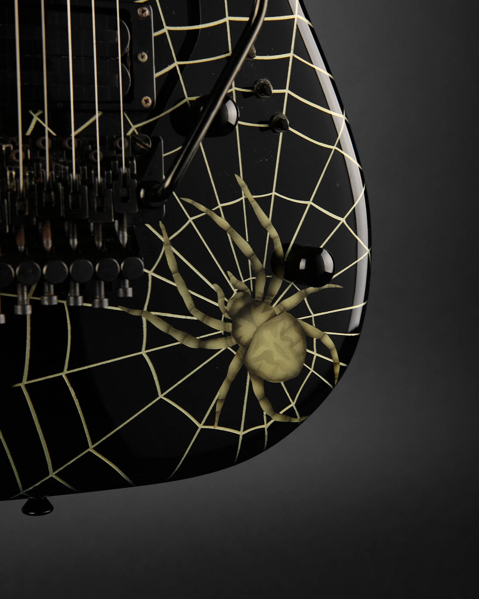 1980s 48th St Custom Guitars Silver Widow (Second-Hand) - Image 9